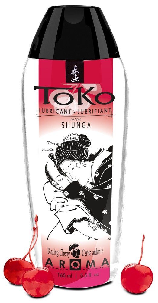 Massagegel 165 ml, SHUNGA köstlichem Geschmack und Gleit- mit Cherry Lubricant Shunga - Toko