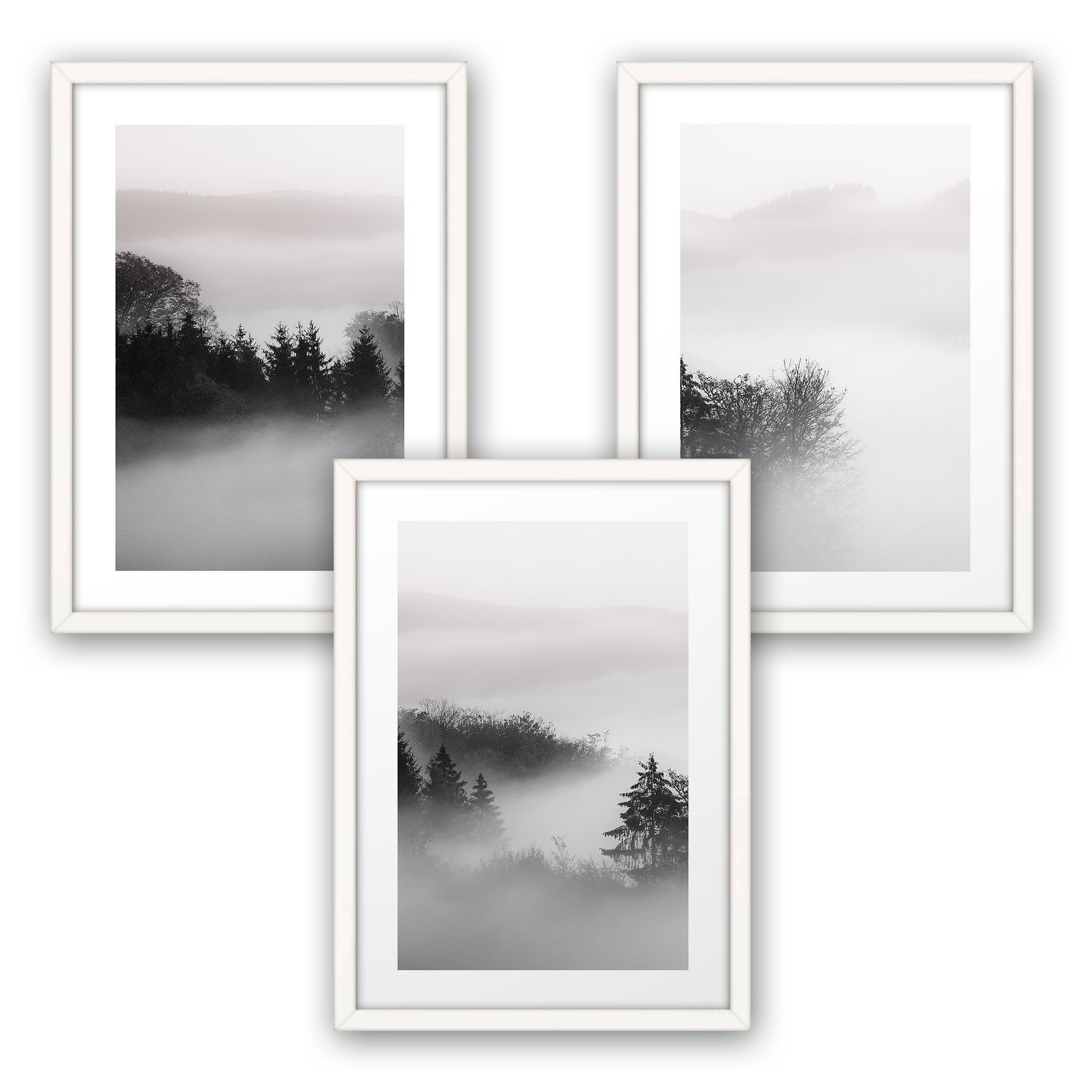 Kreative Feder Poster, Landschaft, Natur, Wald, günstig online kaufen