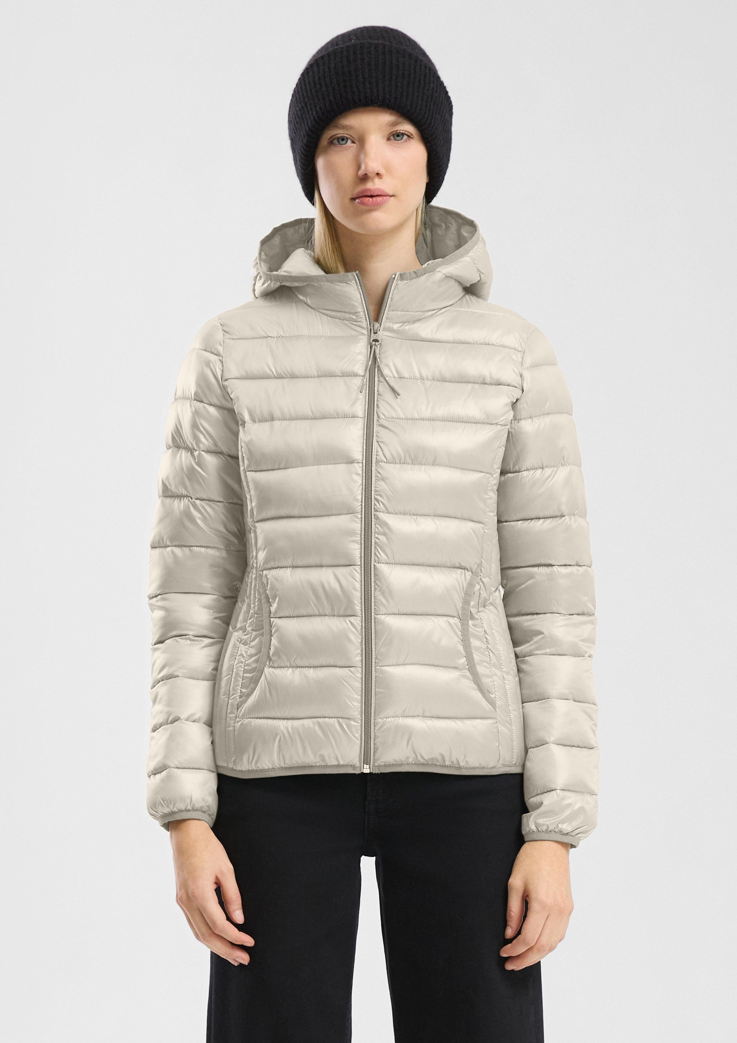 QS Outdoorjacke Leicht wattierte Steppjacke mit günstig online kaufen