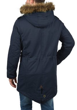 Indicode Parka IDPulsoor Winterjacke mit abnehmbarem Kunstfellkragen