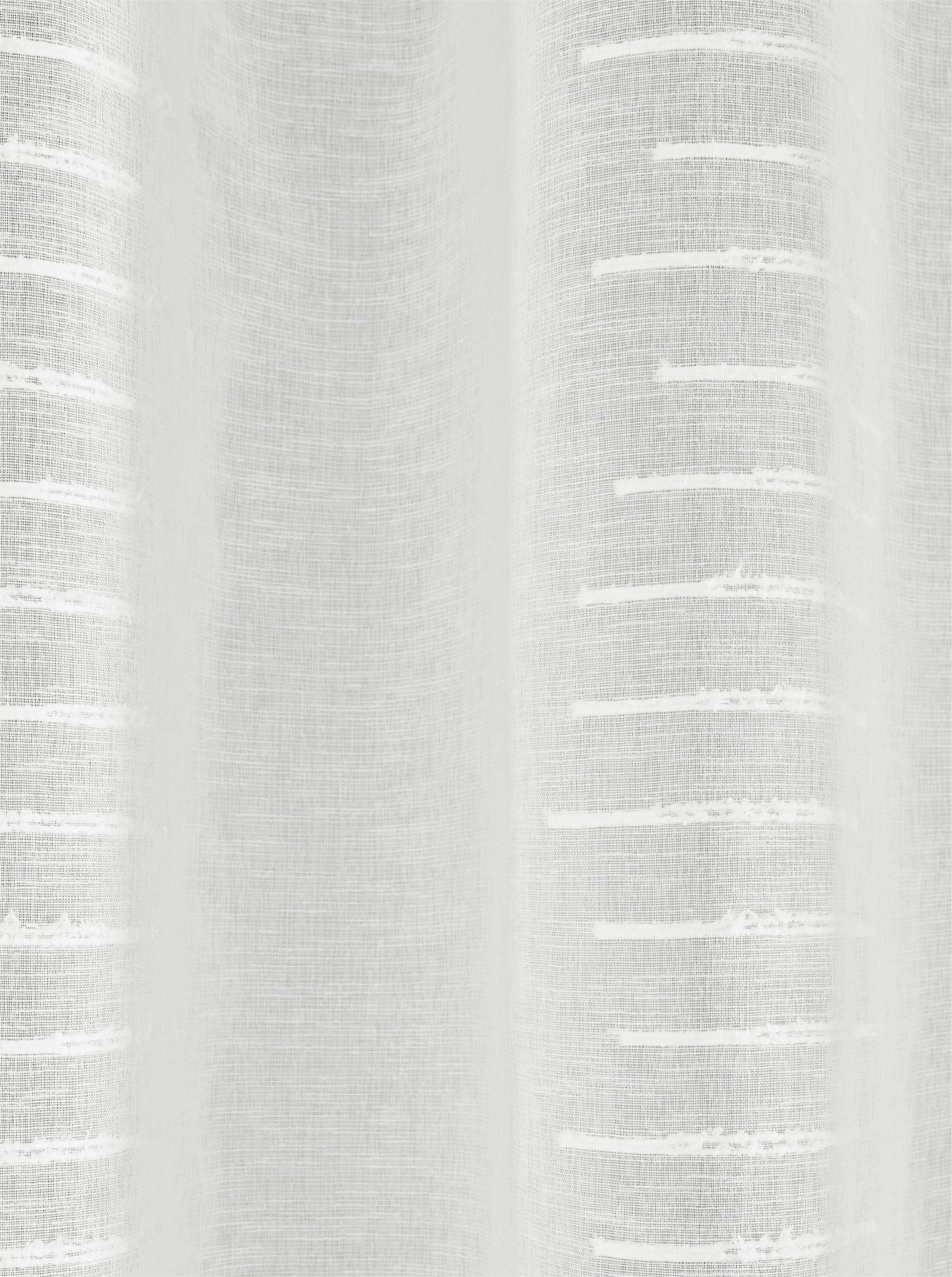 heine Gardine Dekostore (1 St), Ösen, halbtransparent, Fertigstore gerade Form
