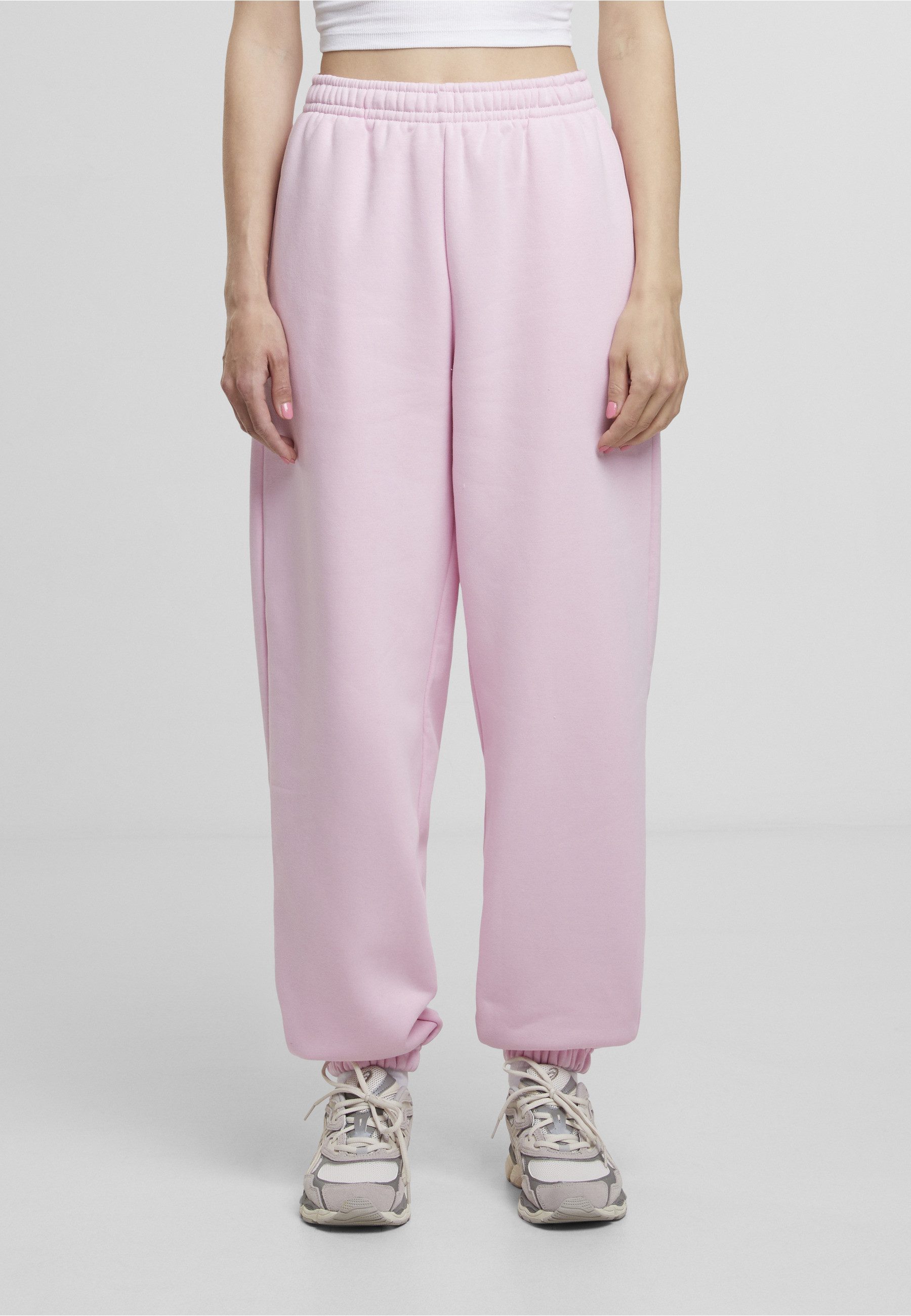 Miss Tee Jogginghose Miss Tee Real Queen EMB Ladies Fluffy Sweatpants (1-tlg)