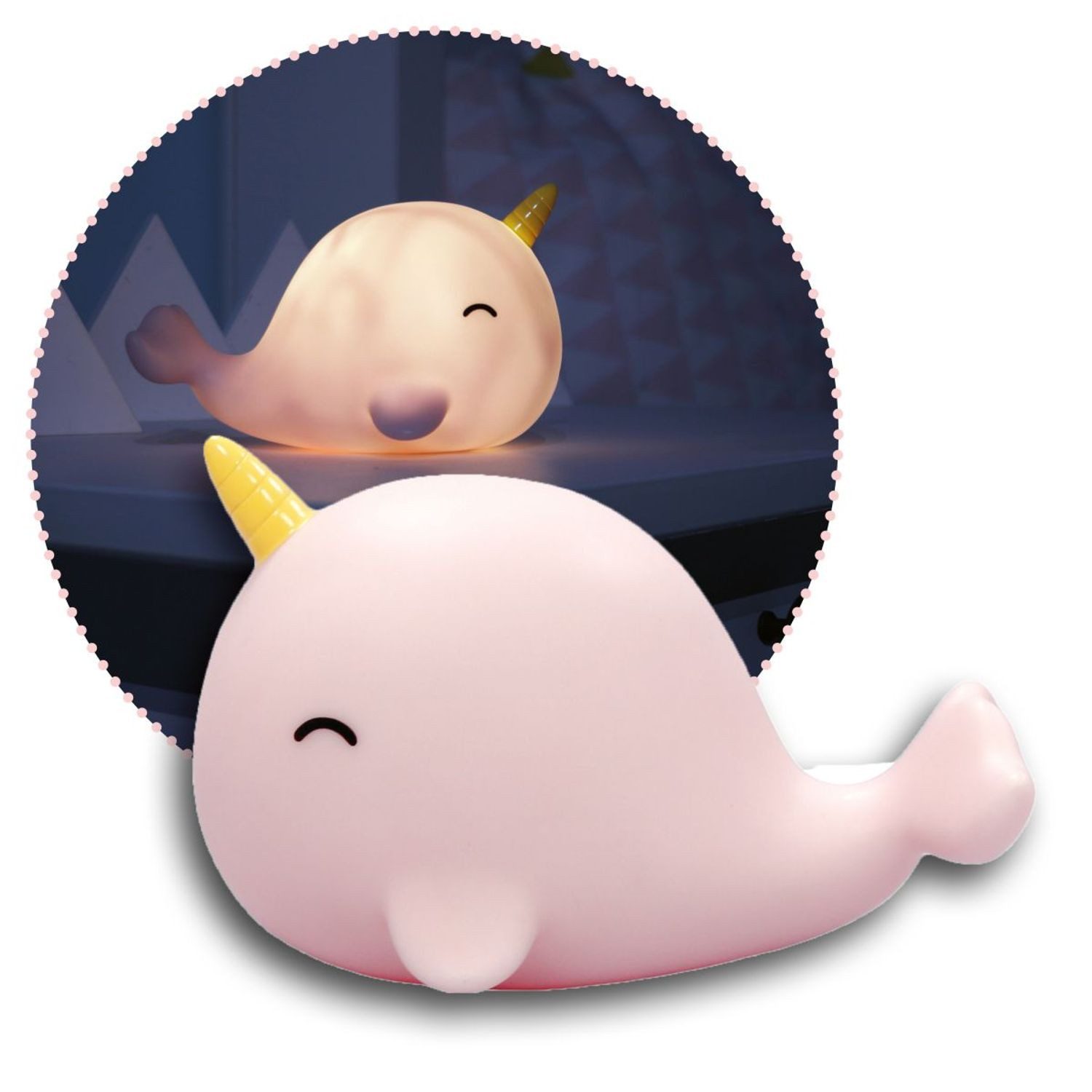 LED Nachtlicht Narwhal