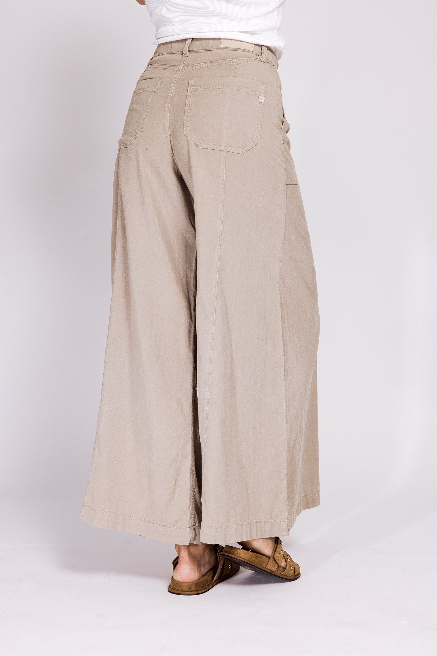 Zhrill Culotte CHATTI extra weiter Jeans-Style, normale Passform, mit Gürtelschlaufen – Bild 2 von 4