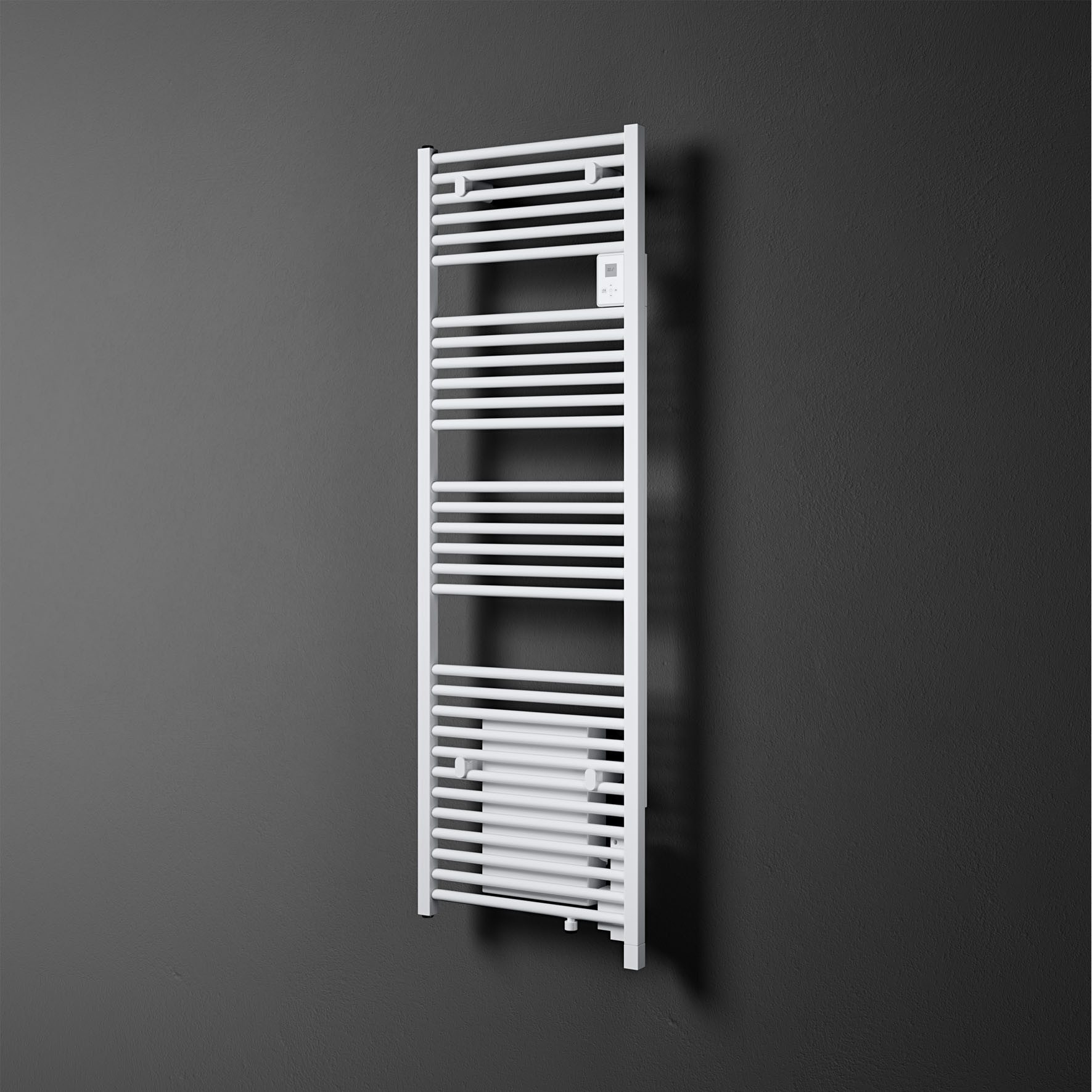 STIEBEL ELTRON Badheizkörper BHE 75 Plus, 750 W Heizleistung, weiß, Handtuchheizkörper / Badheizkörper mit LC-Display