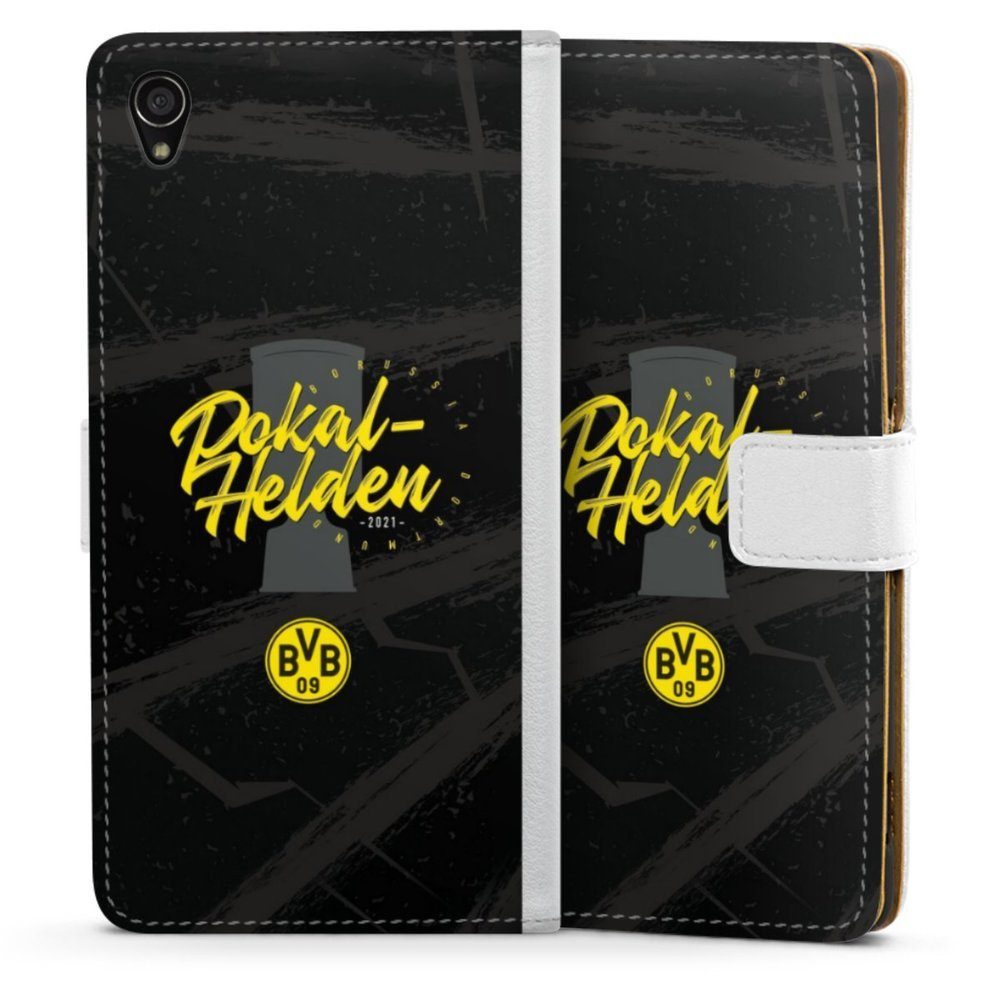 Regenachtig Brandweerman trolleybus DeinDesign Handyhülle Borussia Dortmund Pokal BVB Pokalsieger, Sony Xperia  Z3 Hülle Handy Flip Case Wallet Cover Handytasche Leder