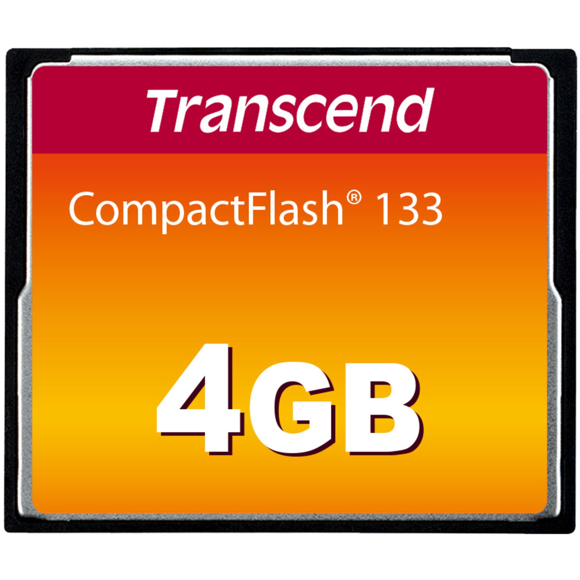 Transcend CompactFlash 133 4 GB Speicherkarte