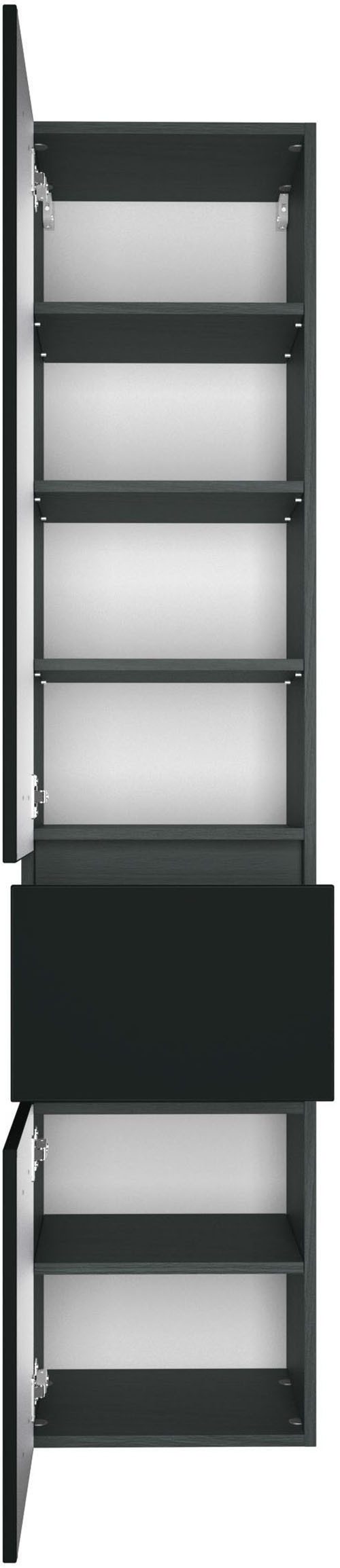 welltime Seitenschrank Baabe 40 cm breit, Softclose-Funktion, viel Stauraum