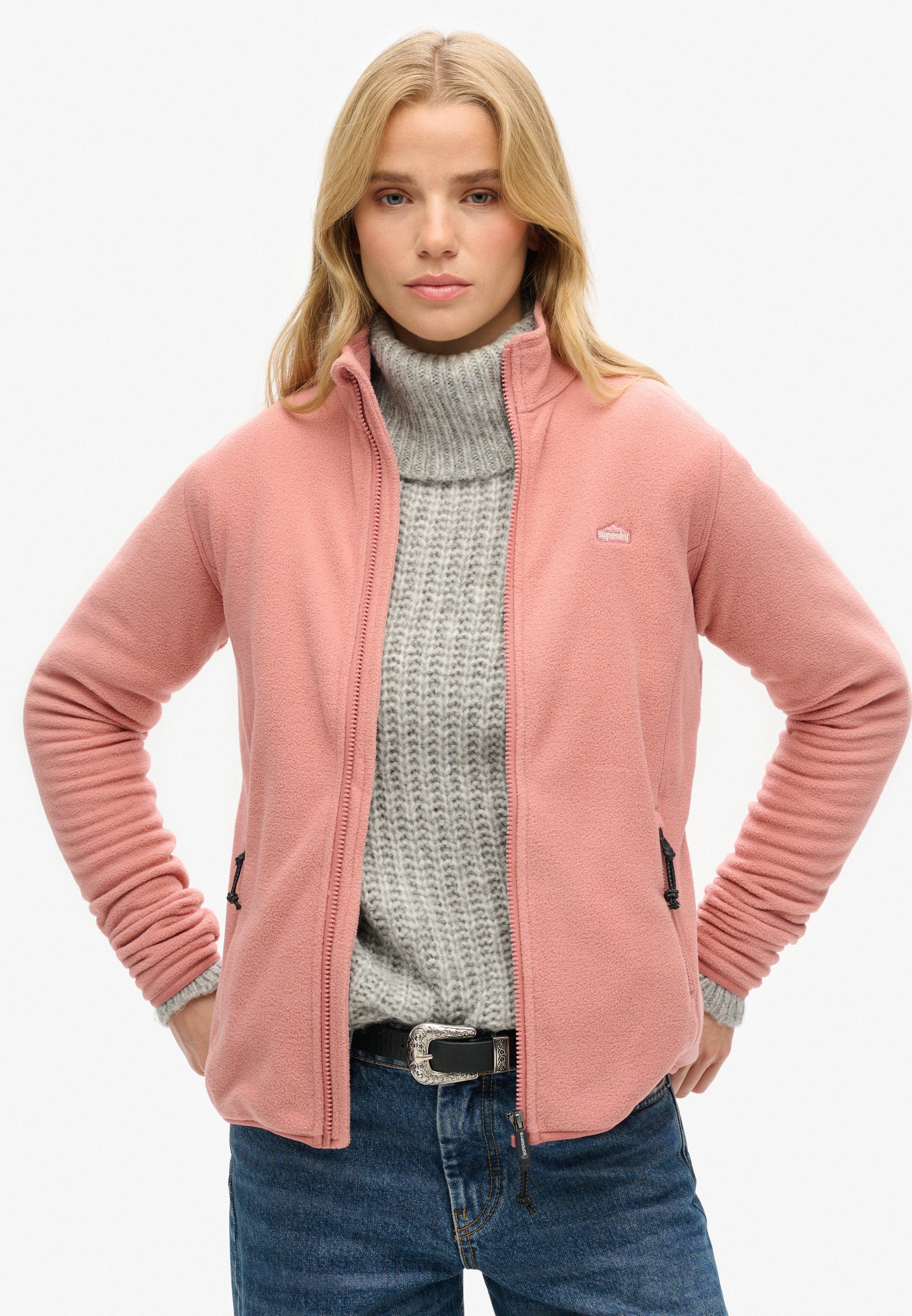 Superdry Sweatjacke POLAR FLEECE FULL ZIP günstig online kaufen