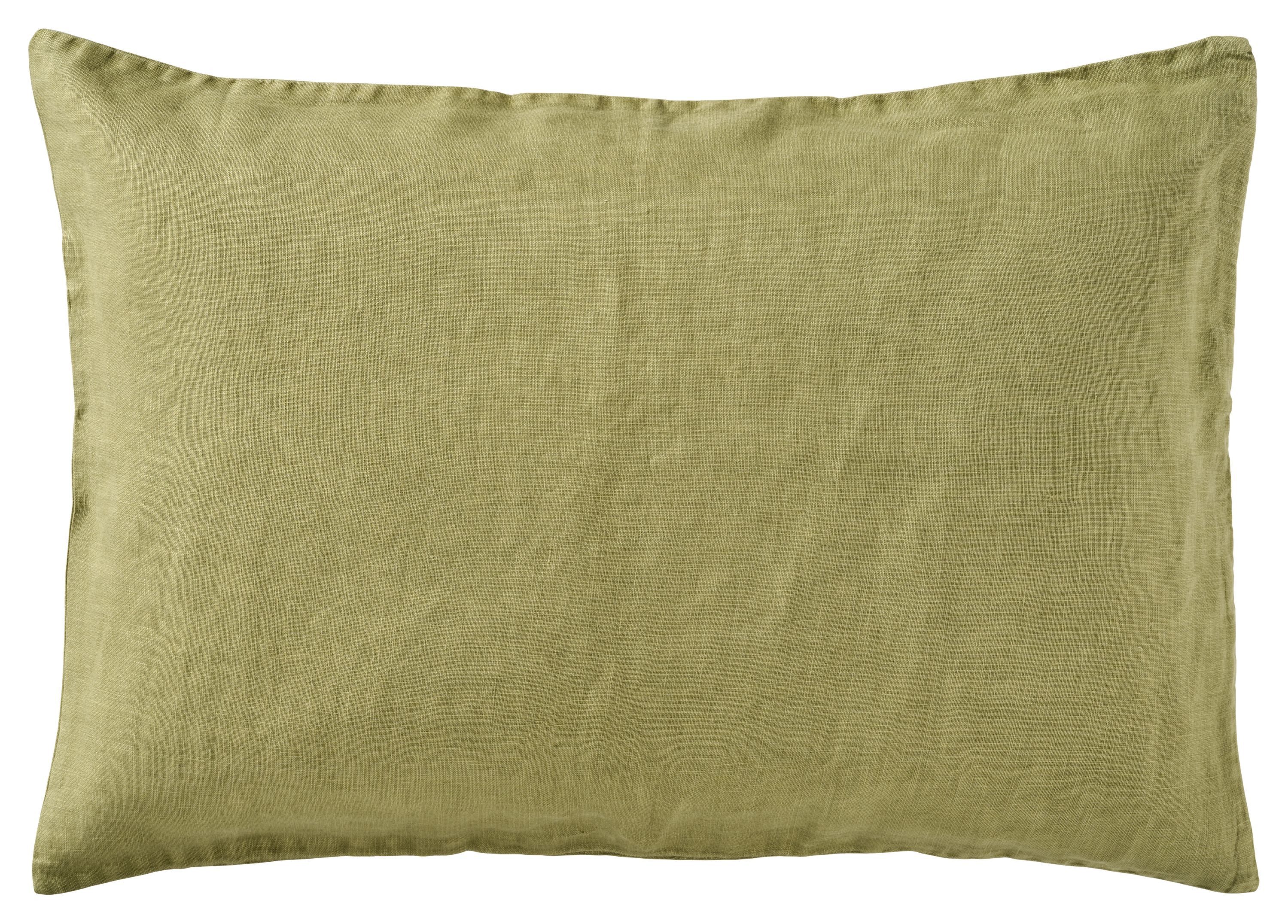 Ib Laursen Kissenbezug Kissenhülle Kissenbezug Leinen Herbal Grün 60x40cm Ib Laursen 6201-73