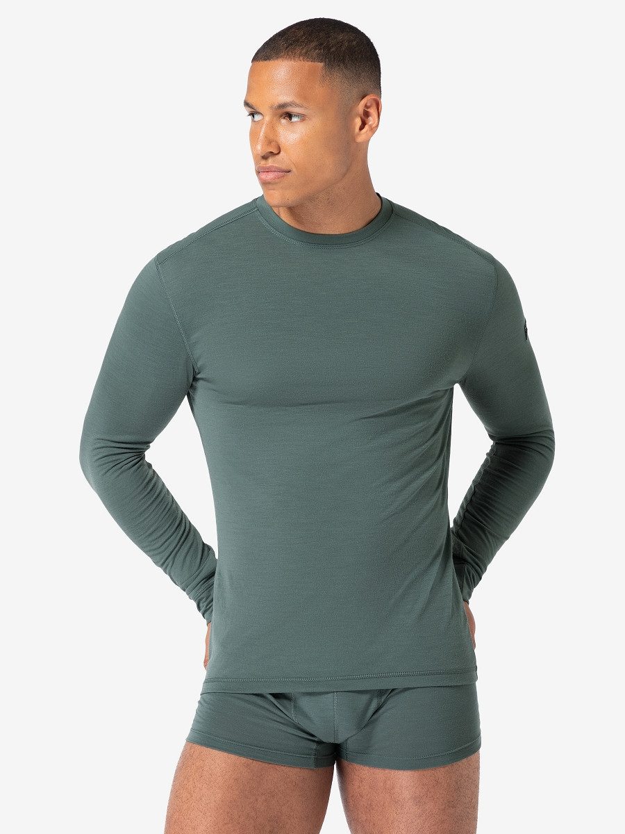 SUPER.NATURAL Langarmshirt Merino Longsleeve M TUNDRA175 günstig online kaufen