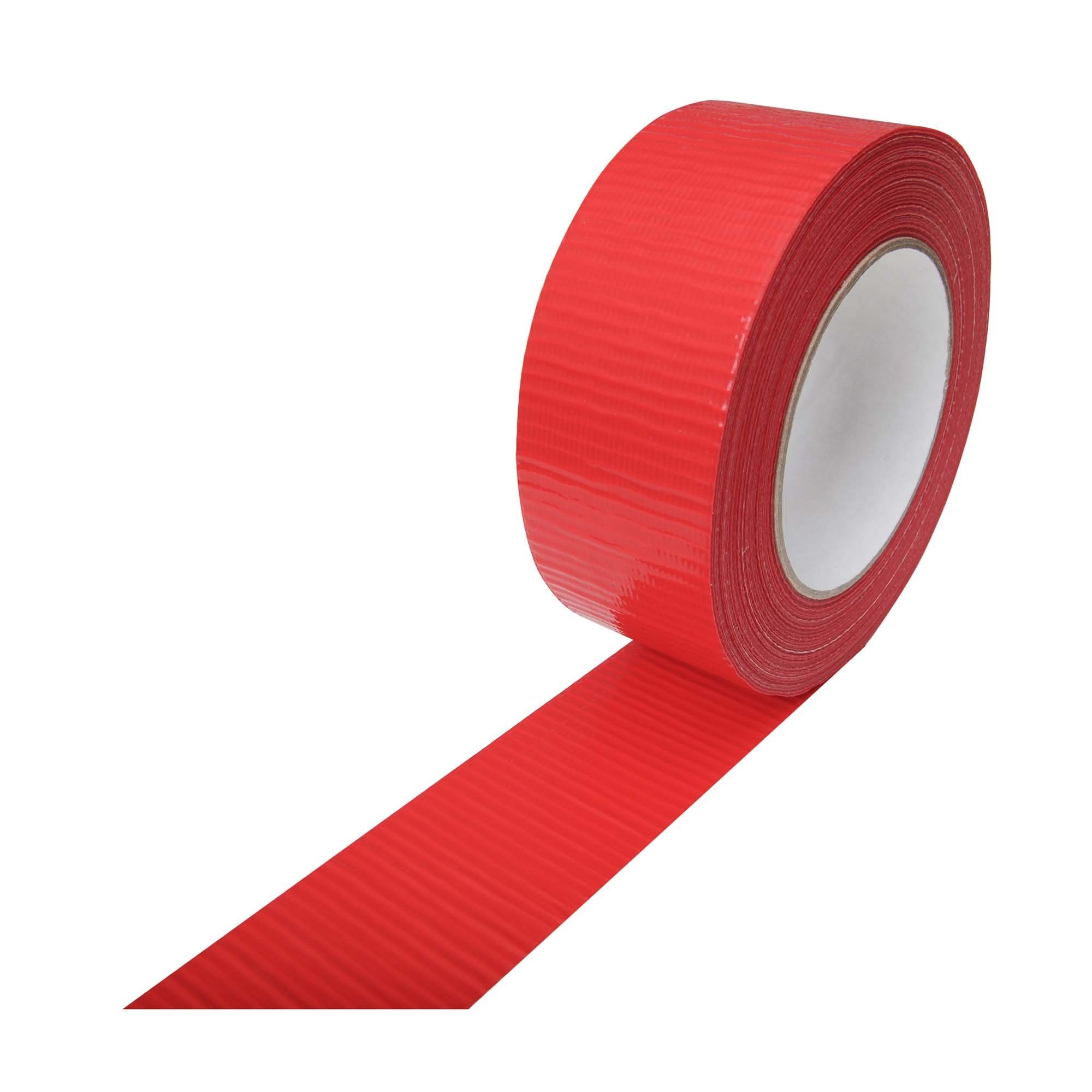 Scorprotect® Klebeband Gewebeklebeband rot Panzertape Gaffaband Panzerband 48 mm x 50 m