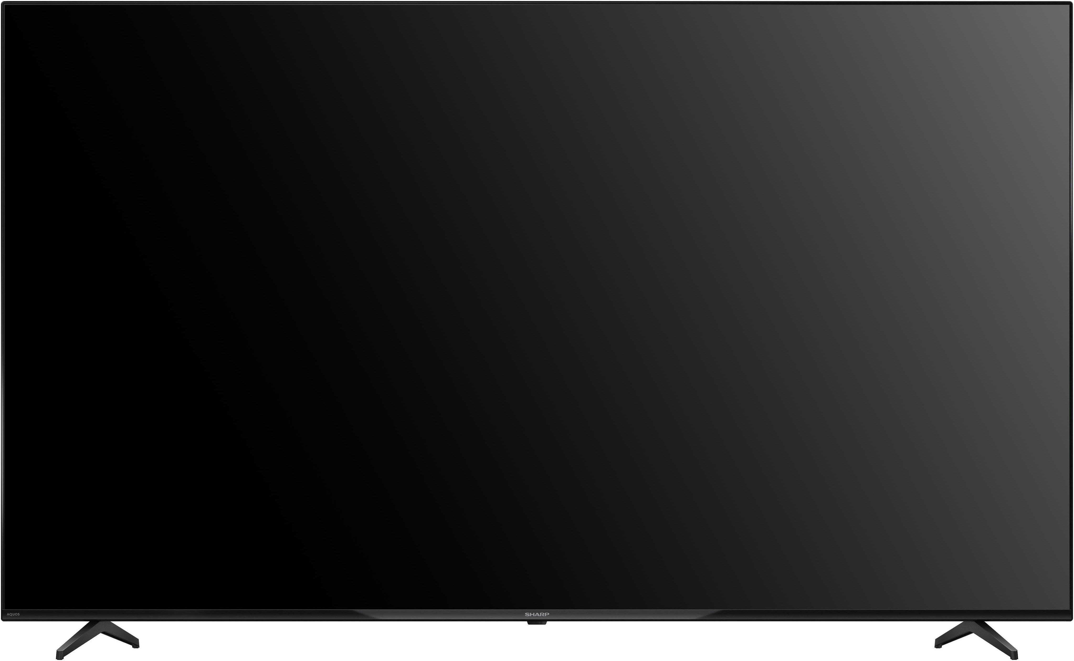Sharp 4T-C70HLx LED-Fernseher (177 cm/70 Zoll, 4K Ultra HD, Smart-TV, Google TV)