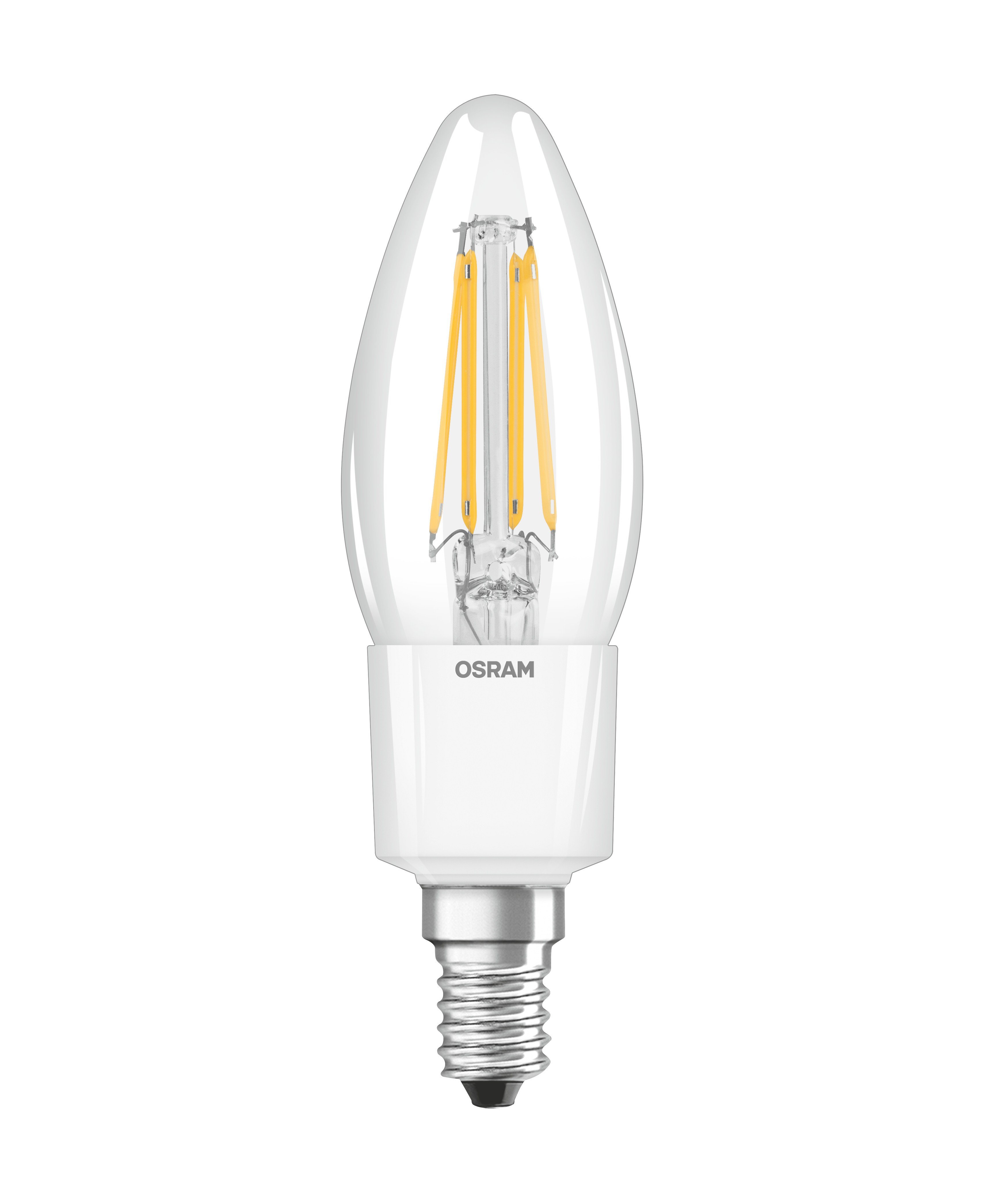 Retrofit Classic LED-Lampe, klar, Kerzenform »ST CLAS B 60 6 W/827 E14« Retrofit Classic LED-Lampe, klar, Kerzenform »ST CLAS B 60 6 W/827 E14«