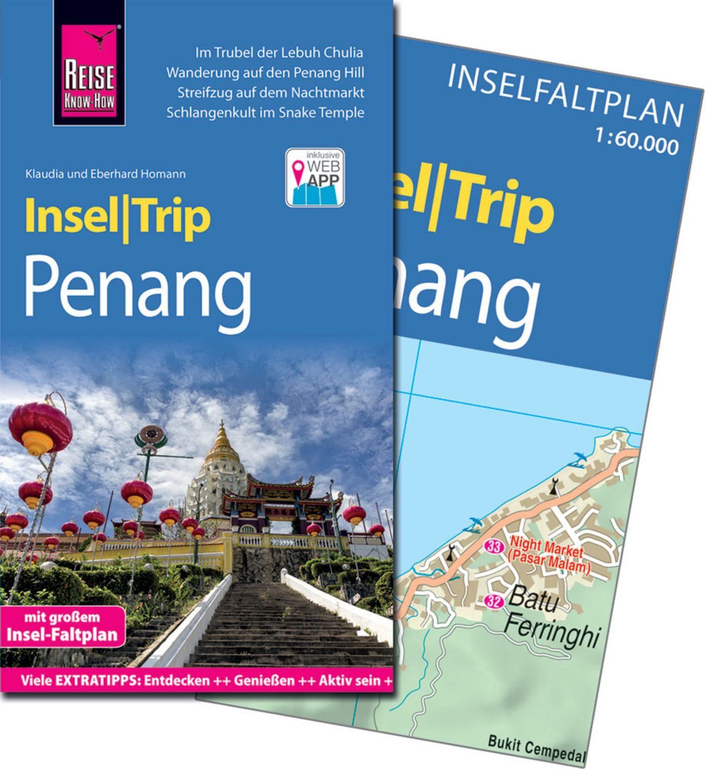 Reise Know-How InselTrip Penang / Klaudia Homann, Eberhard Homann