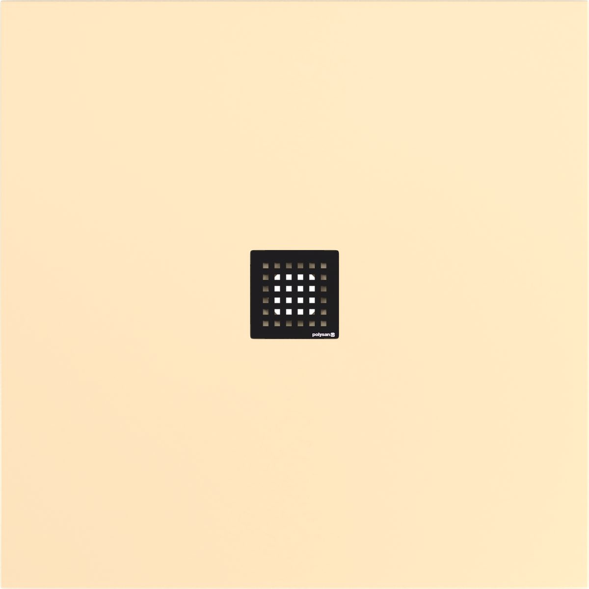 Polysan s.r.o. Duschwanne FLEXIA Gussmarmor-Duschwanne 100x100cm, Verkürzungsmöglichkeit, Quadrat, Polysan-71552-81