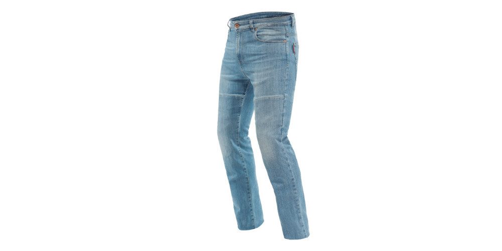 Dainese Motorradhose Denim Stone Slim Motorradjeans Knieprotektoren enthalten