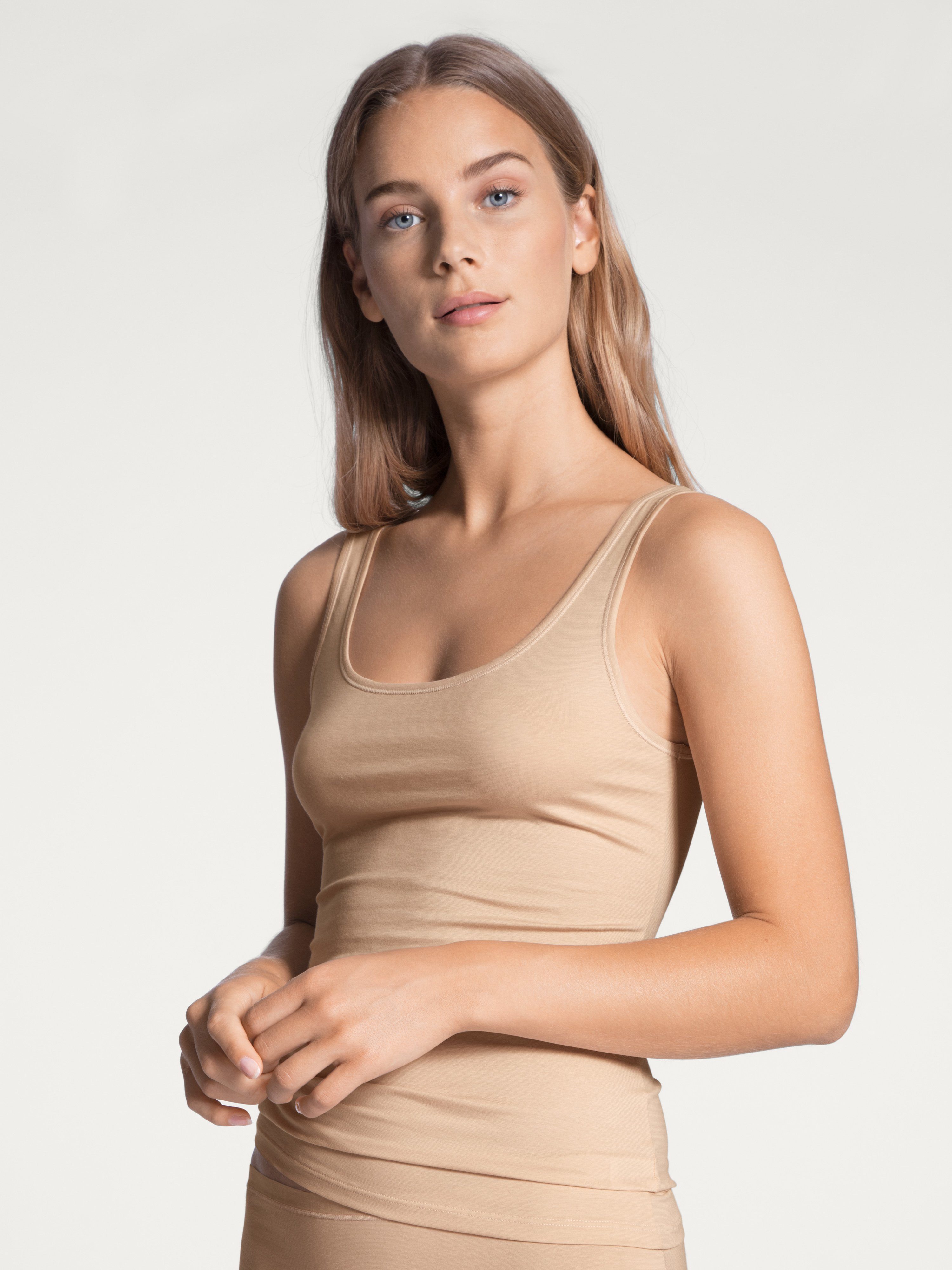 CALIDA Tanktop Natural Comfort elastisch, pillingarm, weich, Single Jersey günstig online kaufen