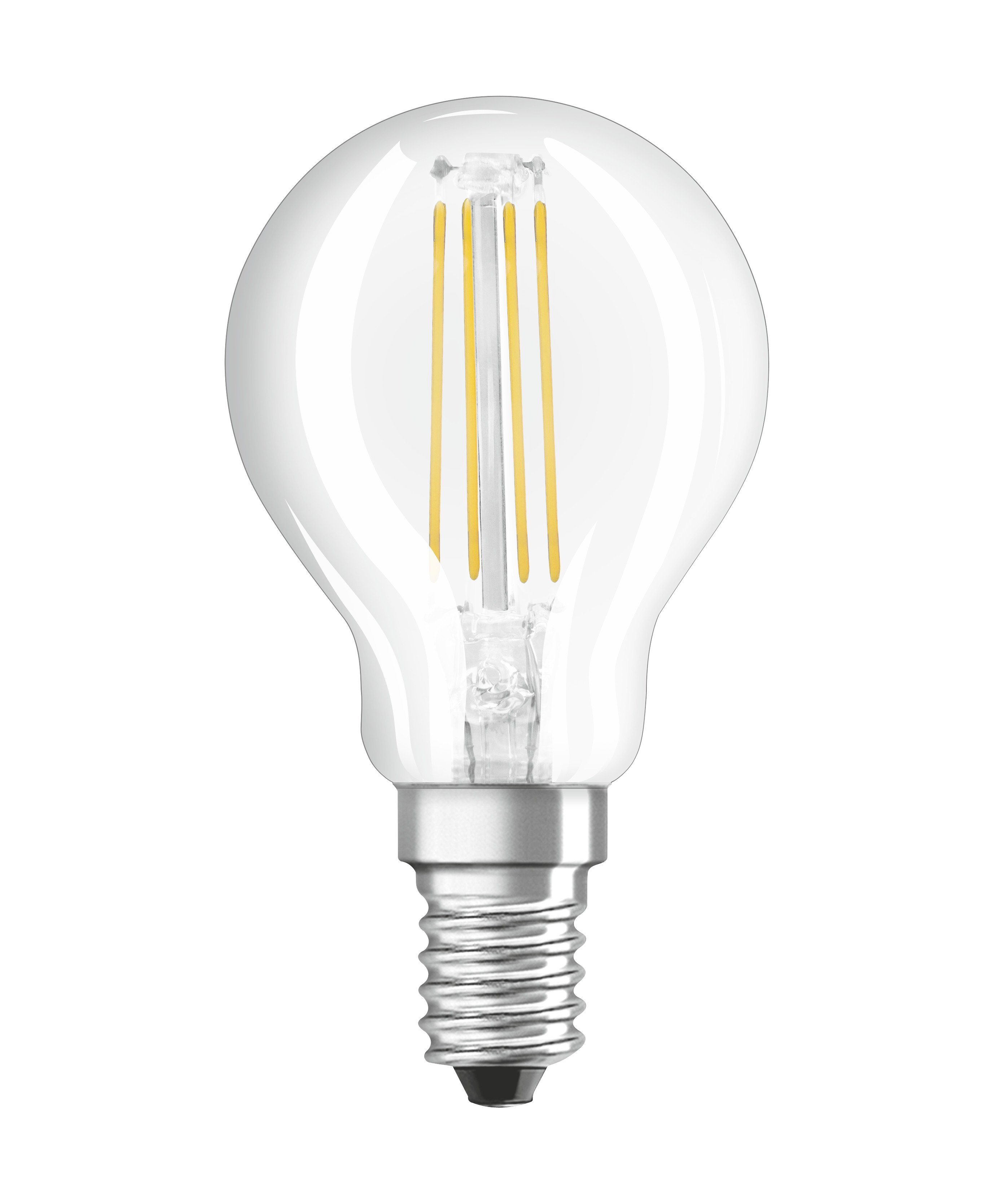 LED RELAX and ACTIVE CLASSIC LED-Lampe »SST CLAS P 40 CL 4 W/827 E14« LED RELAX and ACTIVE CLASSIC LED-Lampe »SST CLAS P 40 CL 4 W/827 E14«
