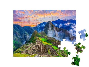 puzzleYOU Puzzle Machu Picchu, Peru: verlorene Stadt der Inka, 48 Puzzleteile, puzzleYOU-Kollektionen Peru, Anden, Natur, Amerika, Wildnis