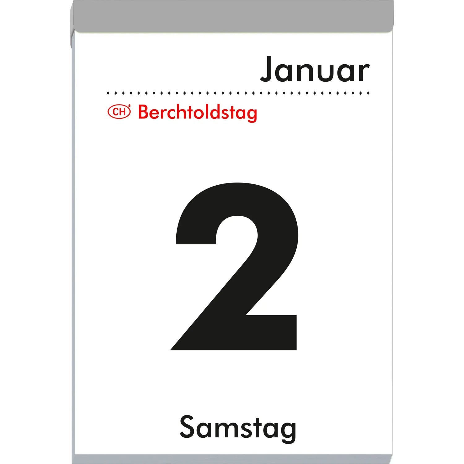 Wandkalender Tagesabreißkalender XXL 2027
