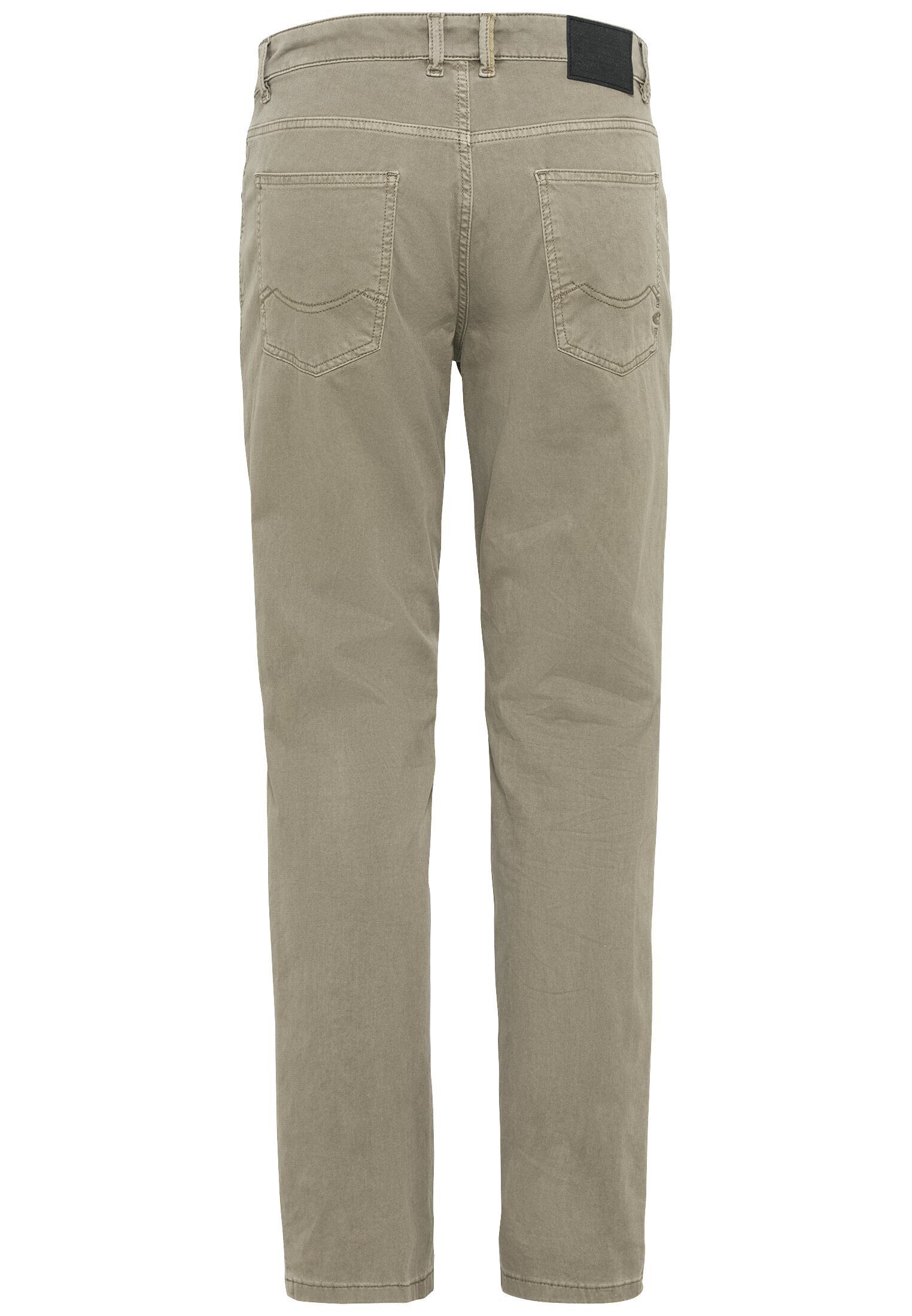 Relaxed camel Khaki Fit 5-Pocket-Jeans active 5-Pocket Hose