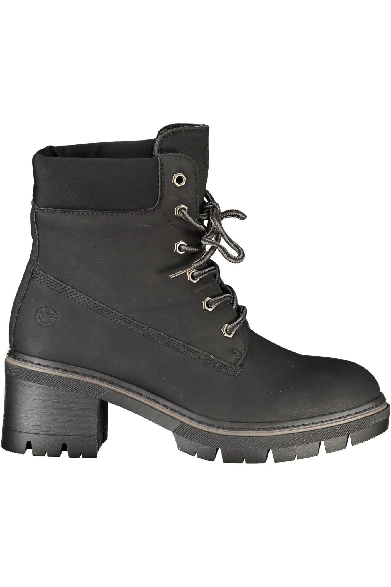LUMBERJACK Stiefelette Elegante Damen Stiefeletten in Schwarz mit Absatz