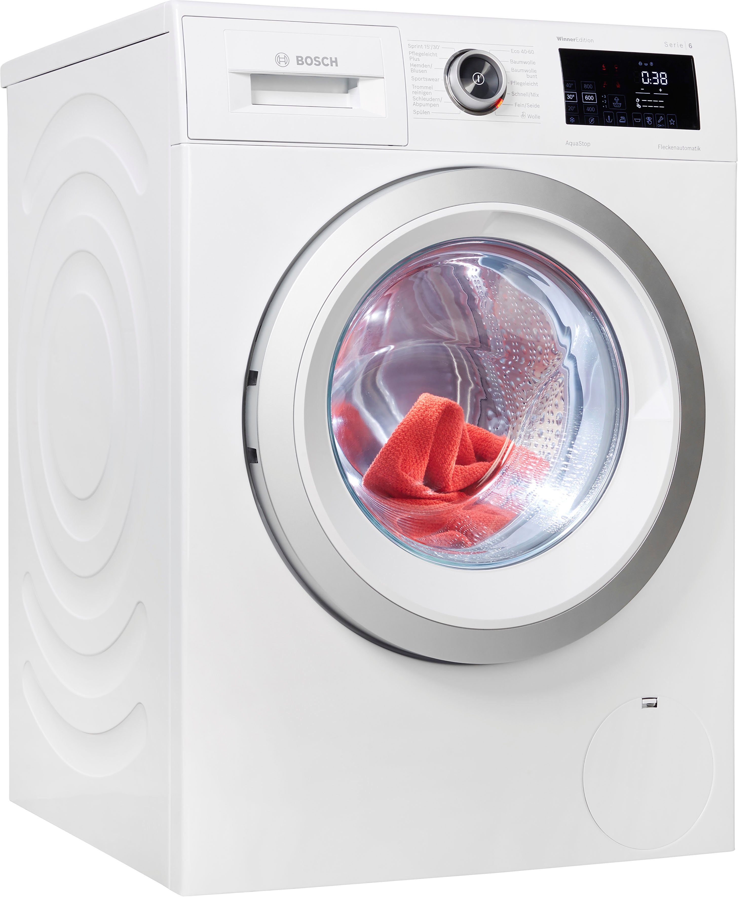 geizig BOSCH Waschmaschine 1400 WAU28RWIN, U/min 9 kg