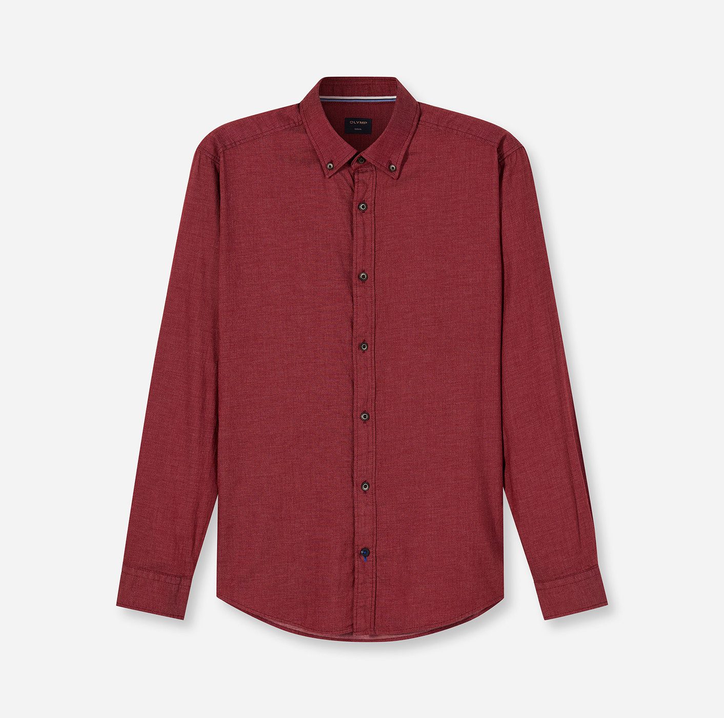 OLYMP Langarmhemd Button-down-Kragen, regular fit, casual