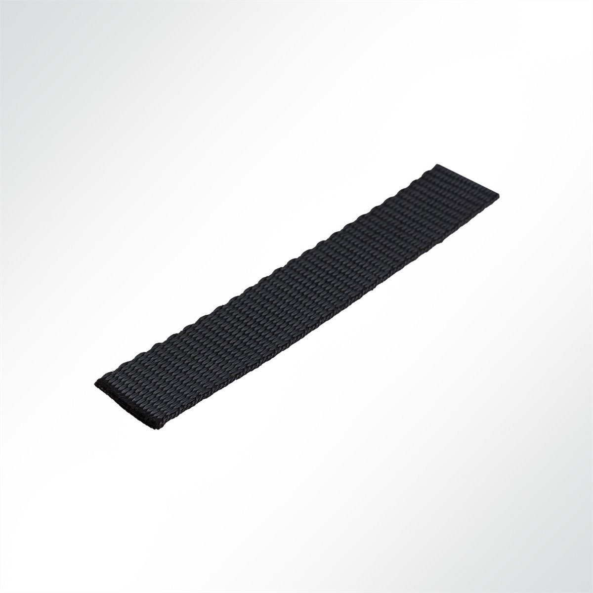 Gurtband 2200 Zurrgurt mm Schwarz mm (1-St) Polyester 2 LYSEL® 45 Kg breit, (PES), stark,