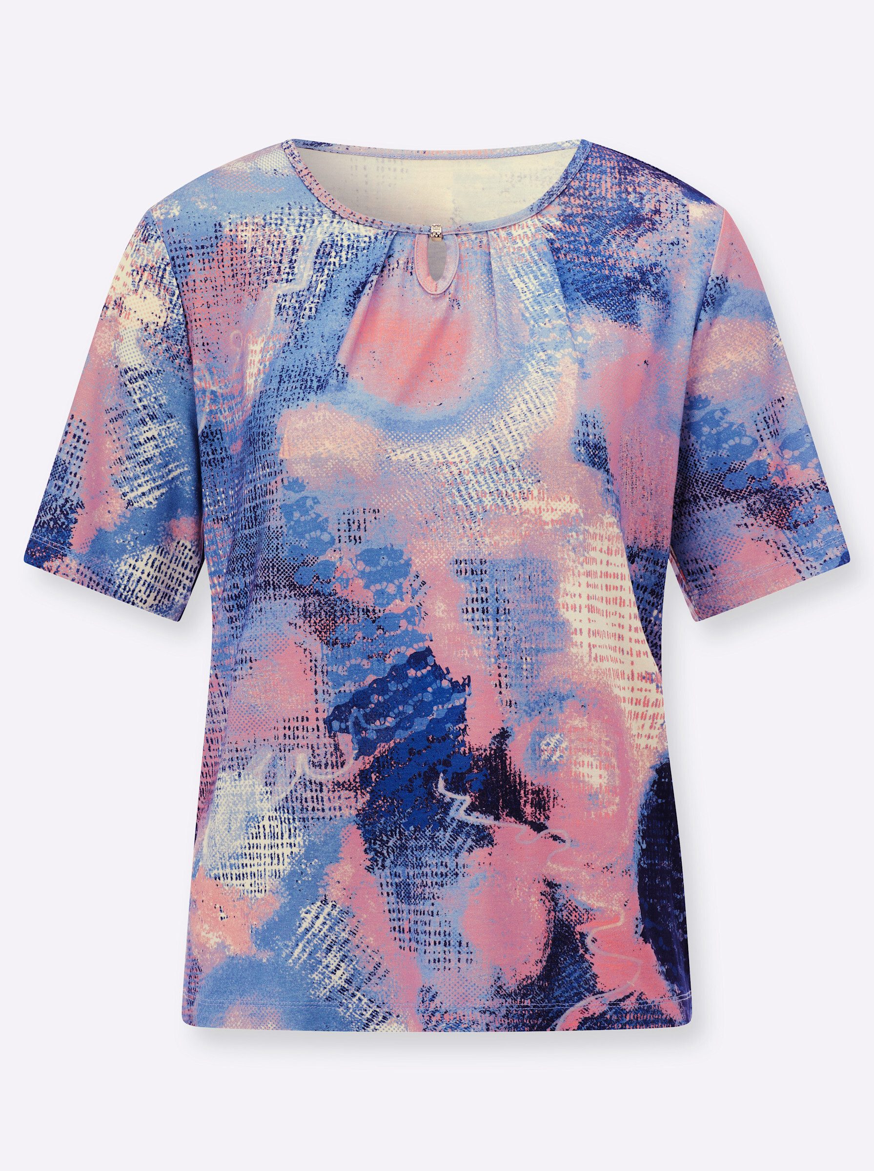 T-Shirt Rundhals-Shirt Kurzarm