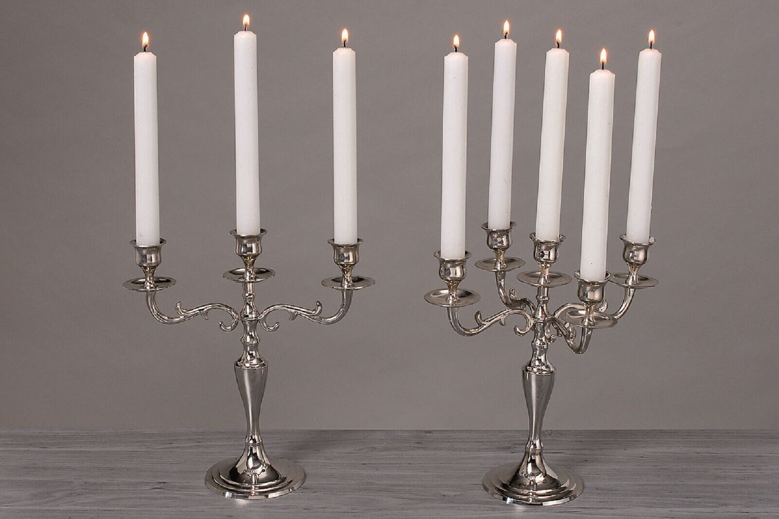 Kerzenleuchter Kerzenleuchter Varas antik Kerzenständer Leuchter 5 flammig Stückpreis