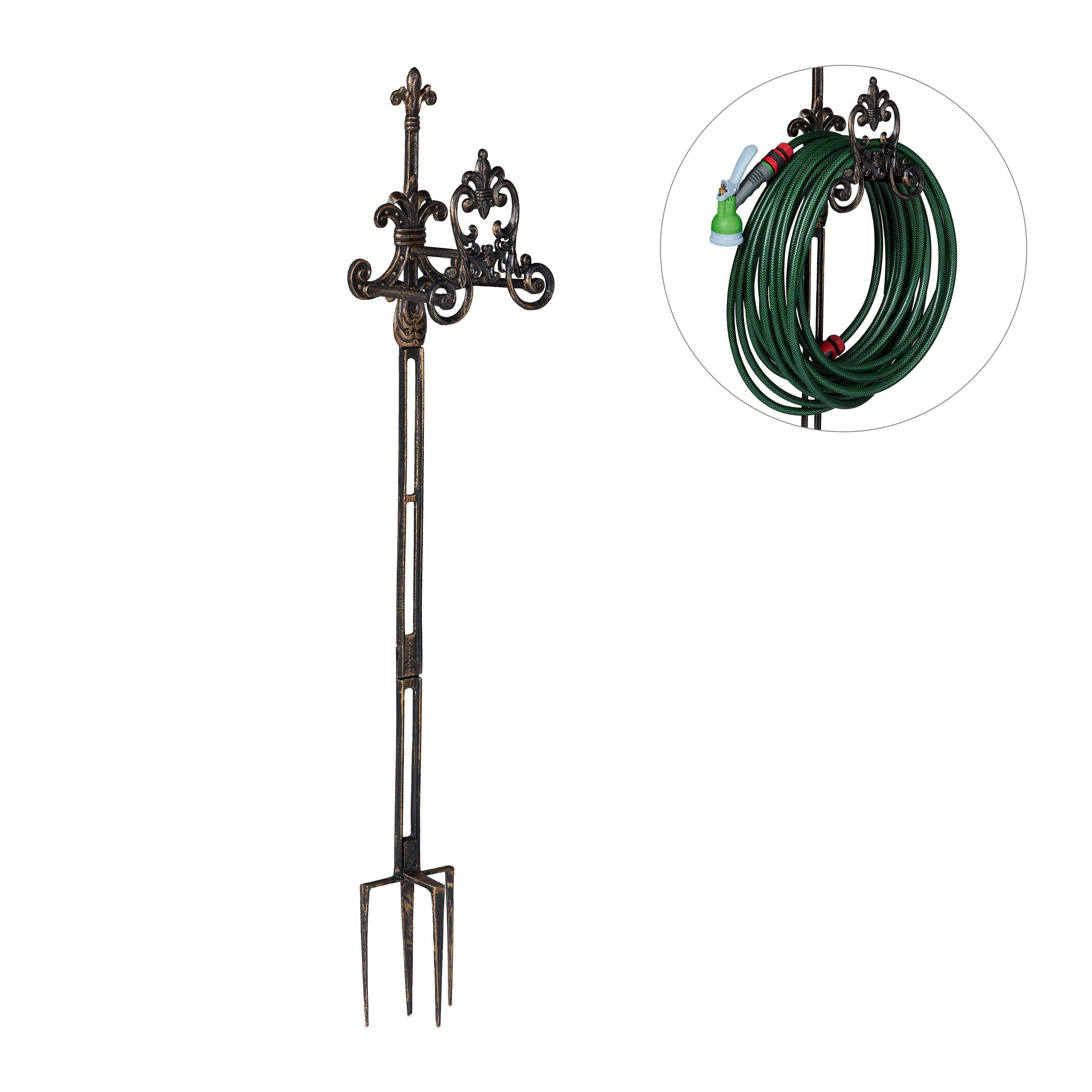 relaxdays »Schlauchhalter stehend Gusseisen« Schlauchhalterung online