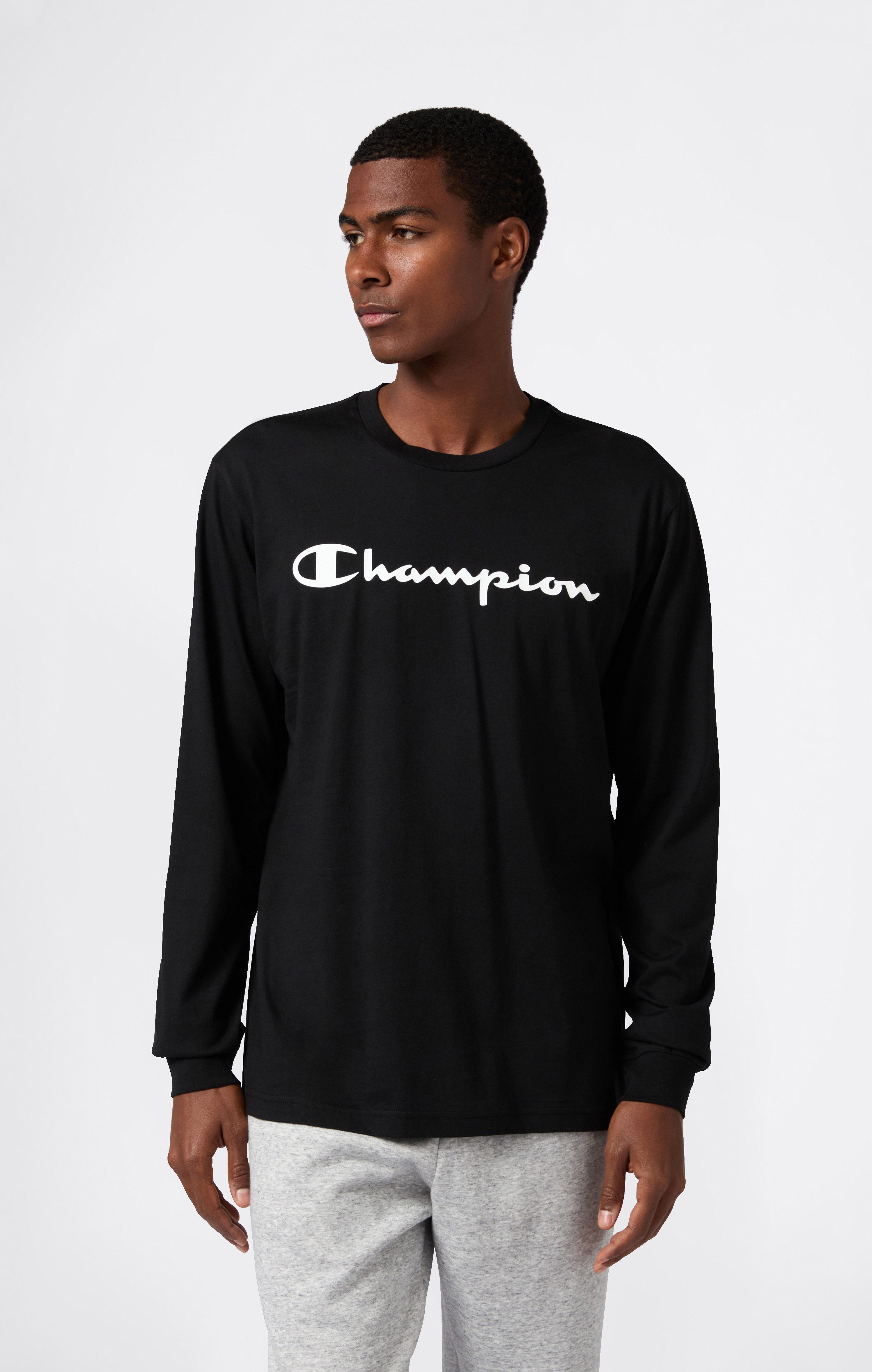 Champion T-Shirt BASICS Long-Sleeve T-Shirt Large Logo (1-tlg) günstig online kaufen