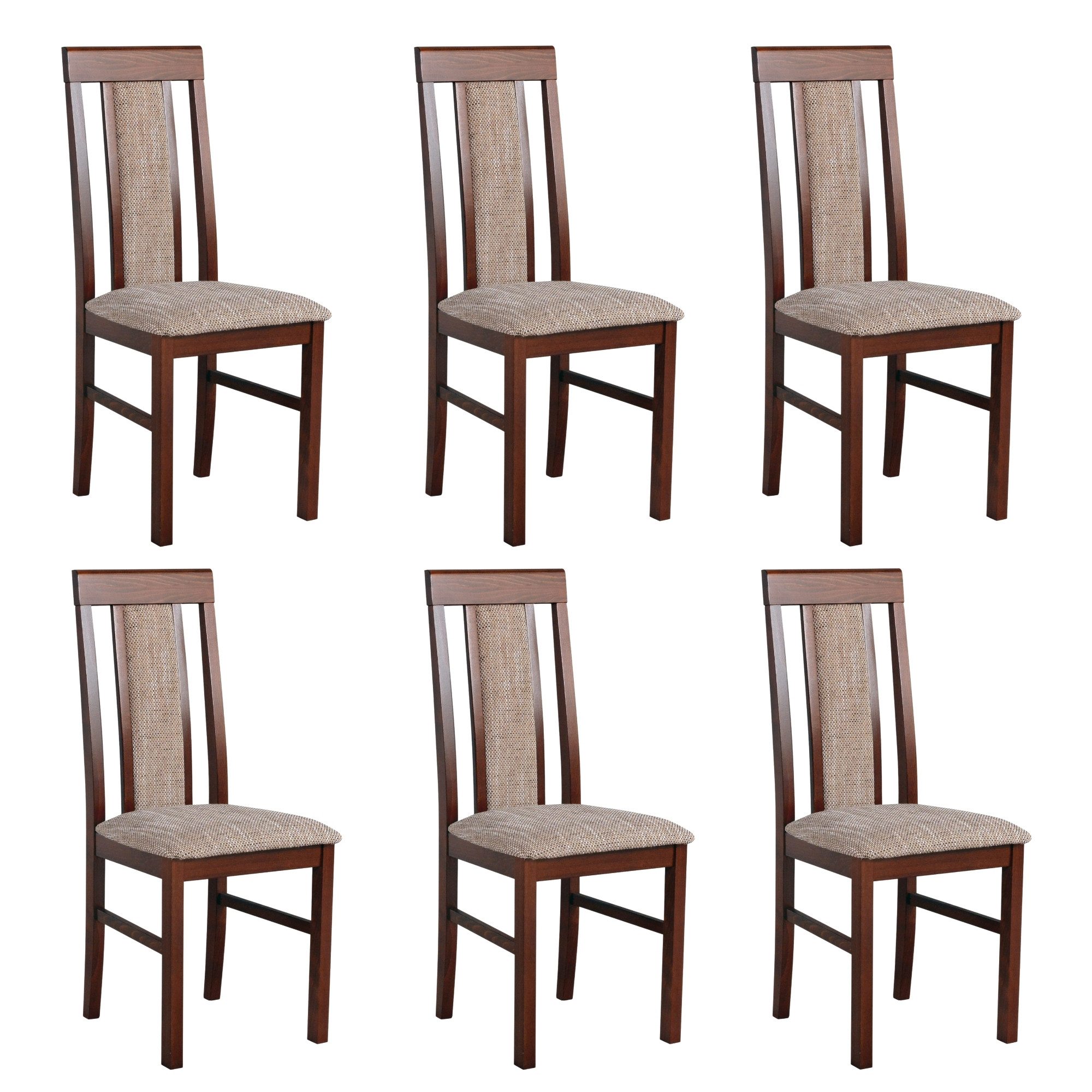 MOEBLO Stuhl ELIONA 2 (Eleganter Massivholz-Stuh günstig online kaufen