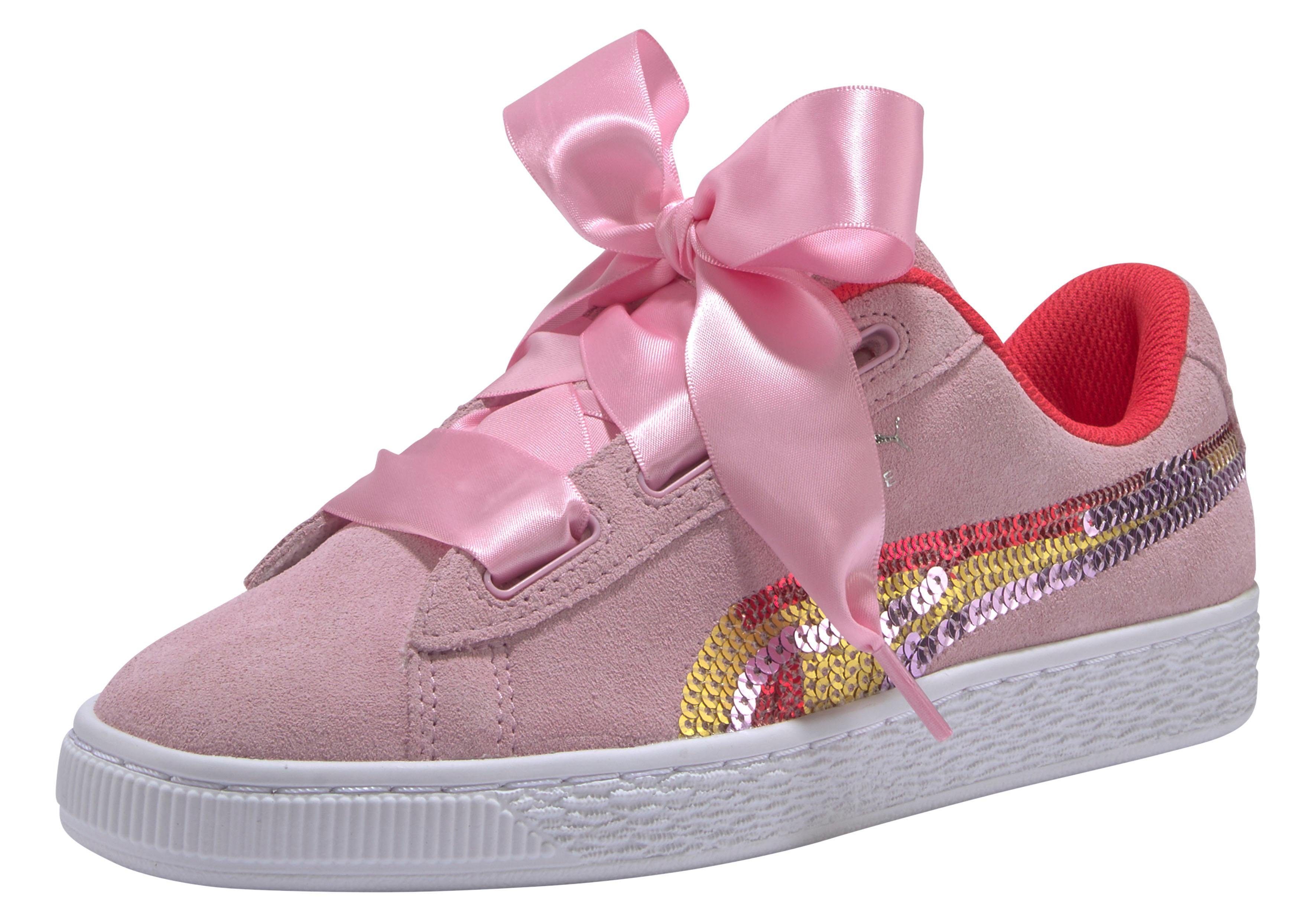 puma suede heart jr