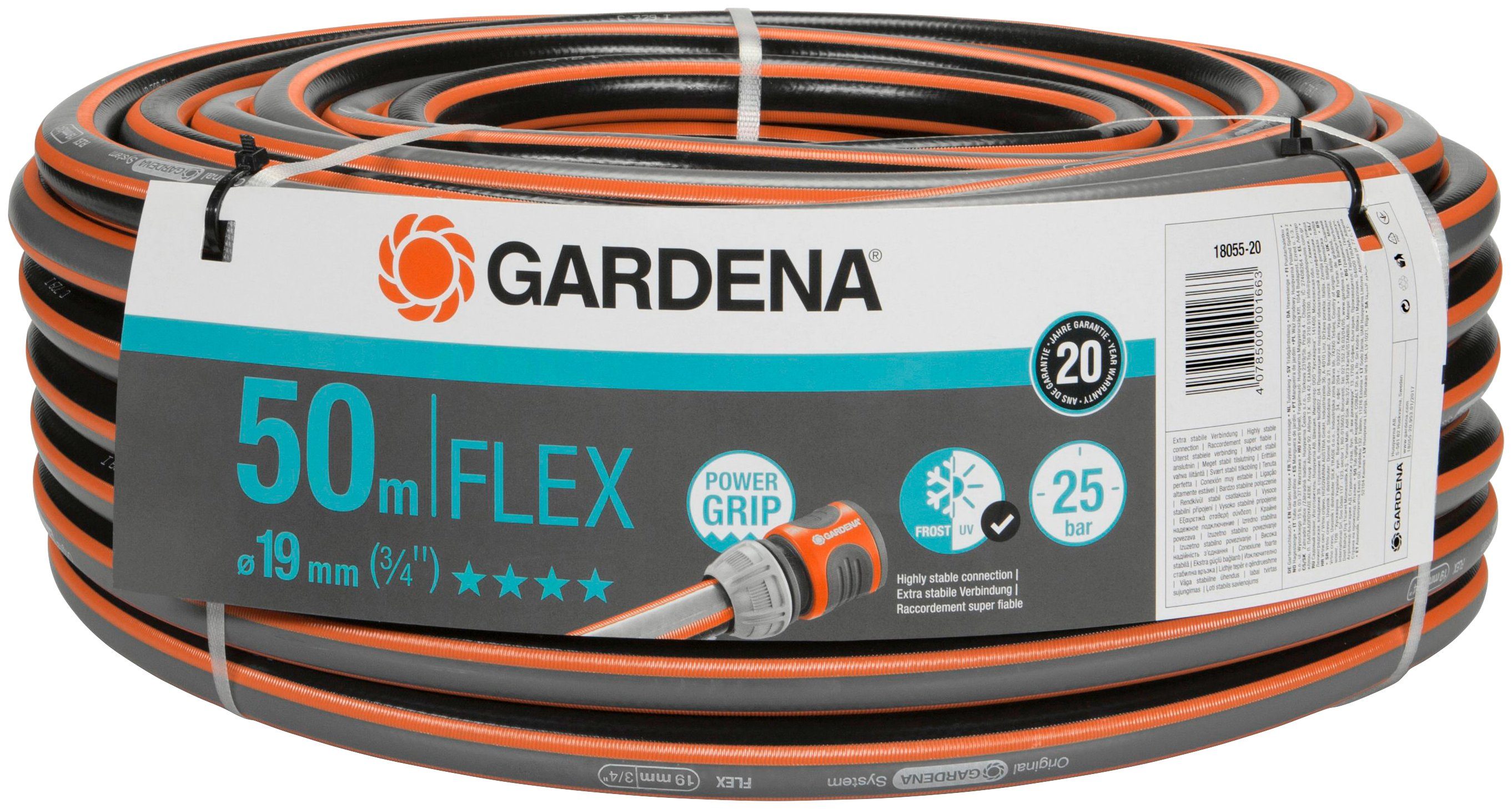GARDENA Gartenschlauch FLEX, 1805520«, 19 mm (3/4"), 50 Meter