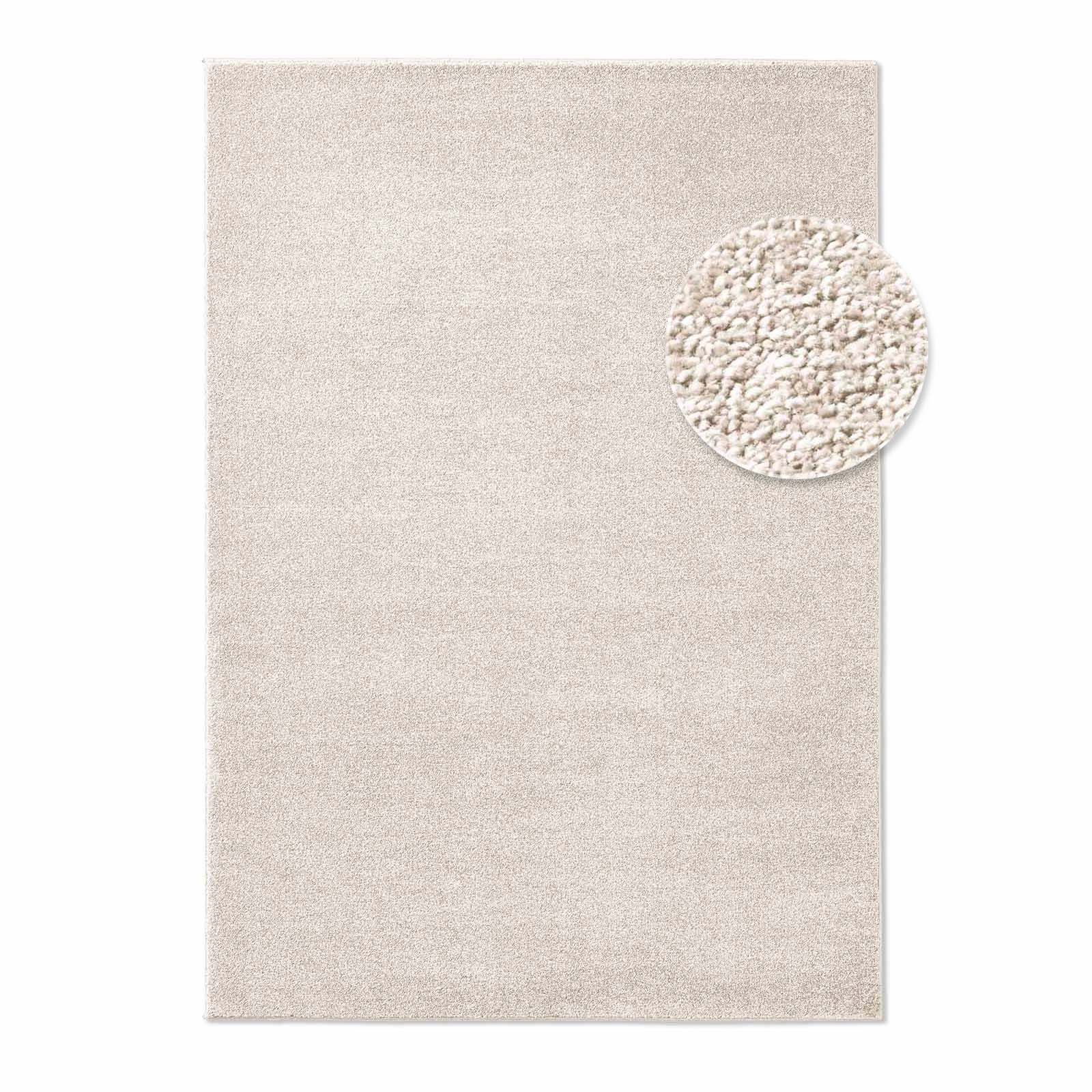 TaraCarpet Teppich Kurzflor-Webteppich Gala, rechteckig, Höhe: 13 mm, uni w günstig online kaufen