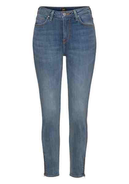 Lee® Skinny-fit-Jeans »Scarlett High« mit Zipper am Saum