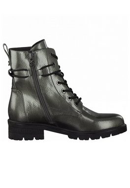 Tamaris 1-25280-27 975 Pewter Patent Stiefelette