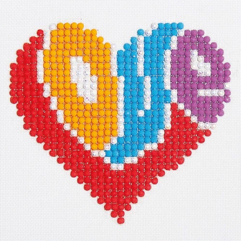 Diamond Dotz-Set "Love" Glitzerbild 10-tlg. kaufen | OTTO