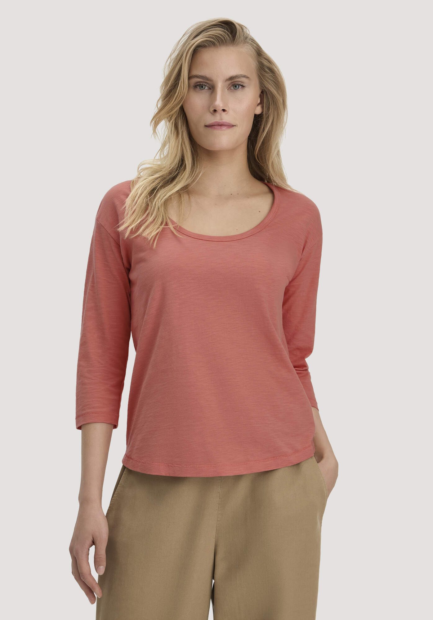Hessnatur T-Shirt aus reiner Bio-Baumwolle (1-tlg)