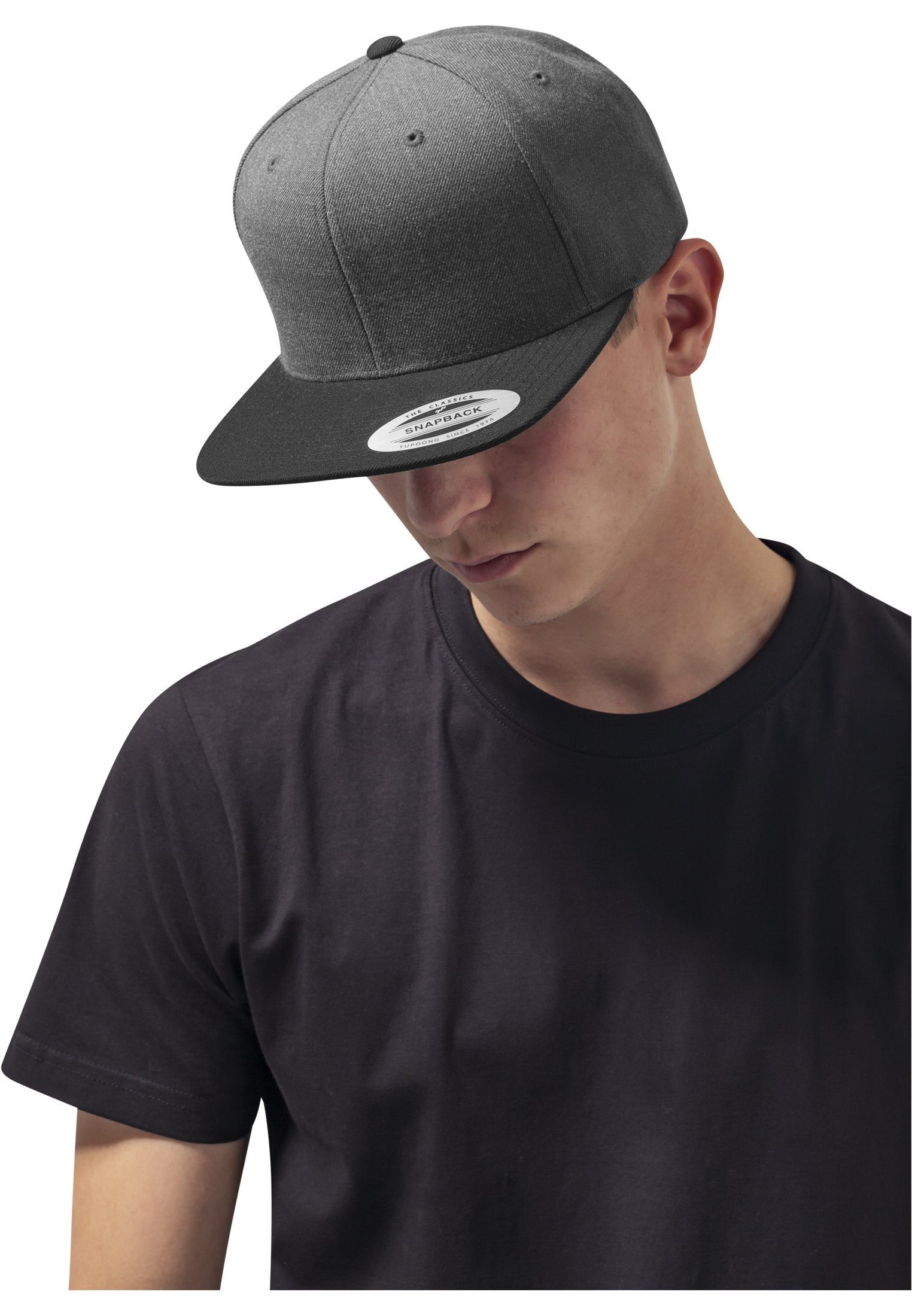 Snapback Flex Cap charcoal/black 2-Tone Flexfit Classic Snapback