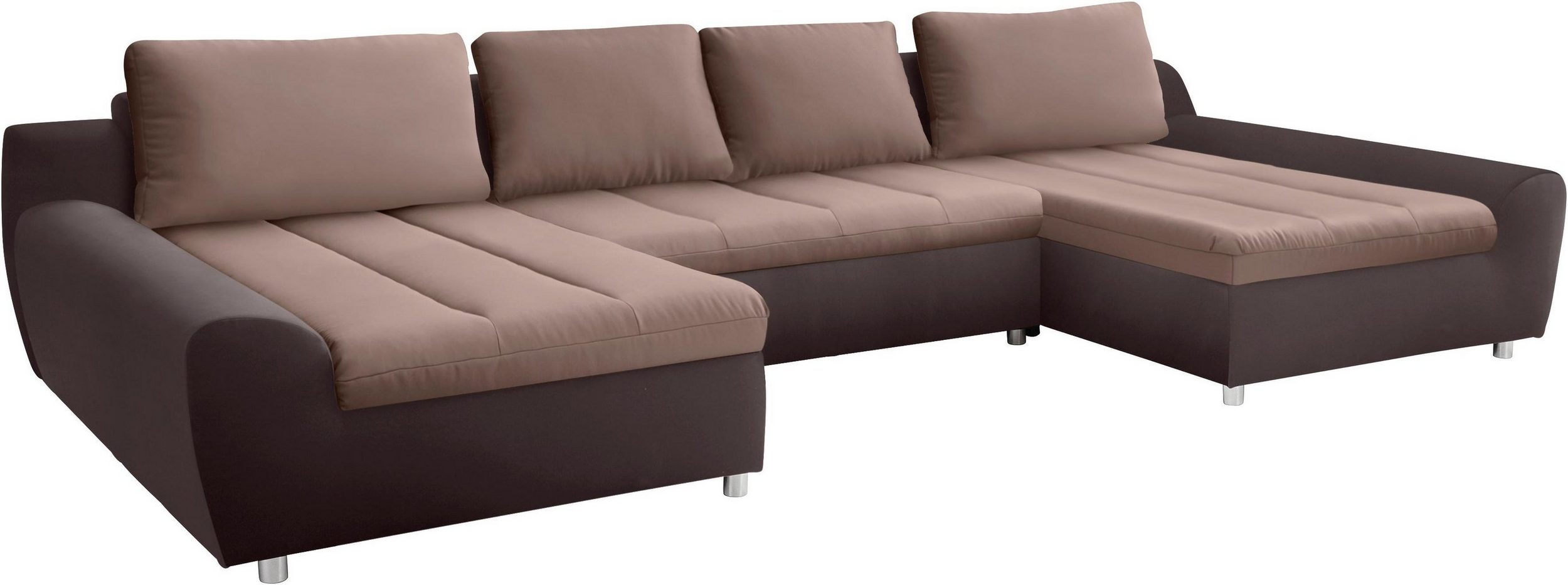 SIT&MORE Wohnlandschaft AURANO, wahlweise mit Bettfunktion und Bettkasten
