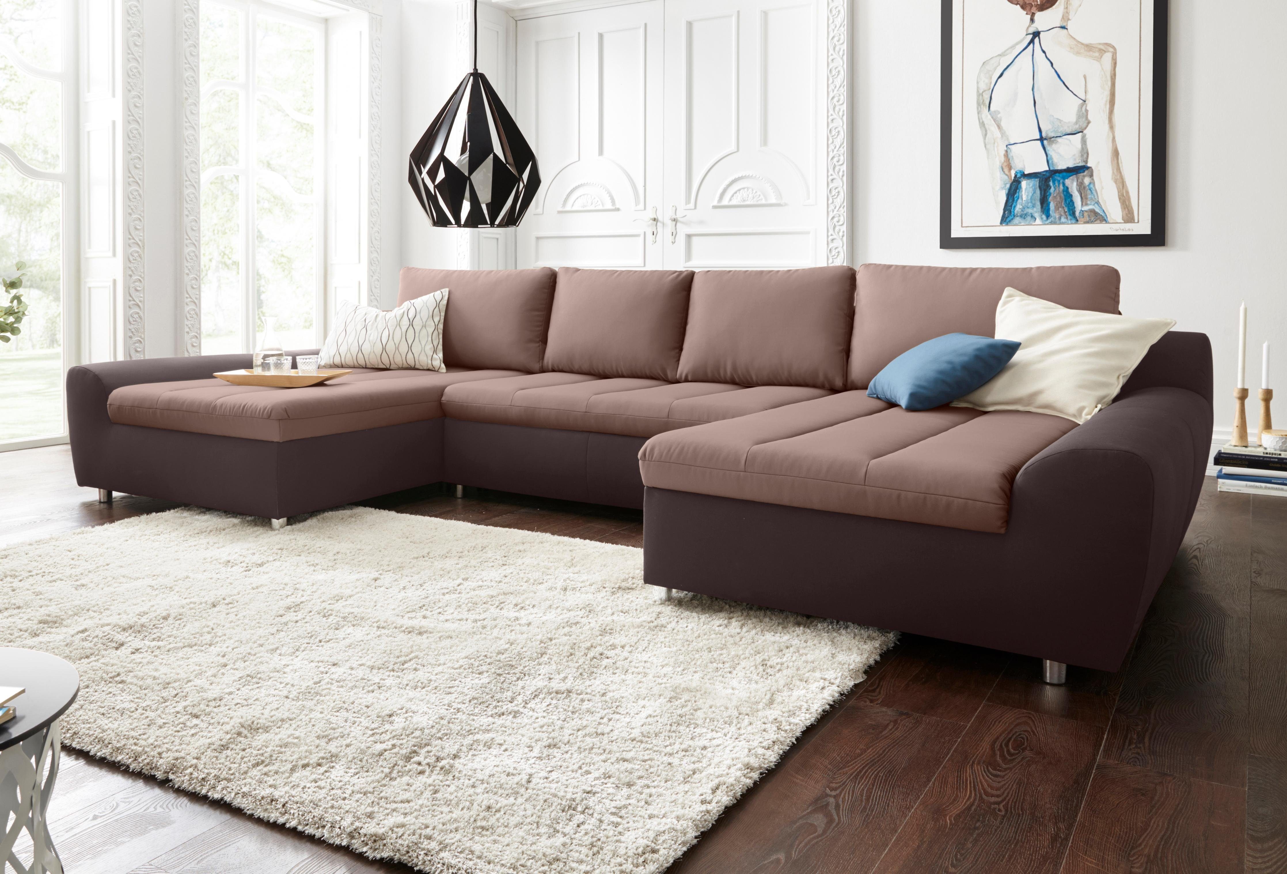 SIT&MORE Wohnlandschaft AURANO- Einrichtungsbeispiel