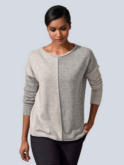 Alba Moda Pullover mit hohem Seitenschlitz kaufen | OTTO Alba Moda Pullover mit hohem Seitenschlitz kaufen | OTTO