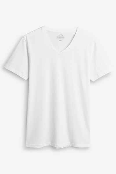 Next Unterhemd T-Shirts mit V-Ausschnitt, 5er-Pack (5-St)