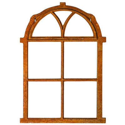 Aubaho Fenster Nostalgie Stallfenster 54x77cm Klappe Eisenfenster Rahmen rostig Antik