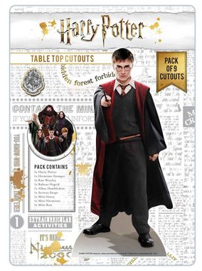 empireposter Dekofigur Harry Potter - Table Tops - Pappaufsteller - 9 kleine Tischaufsteller - Partydeko der Grösse 20x30 cm
