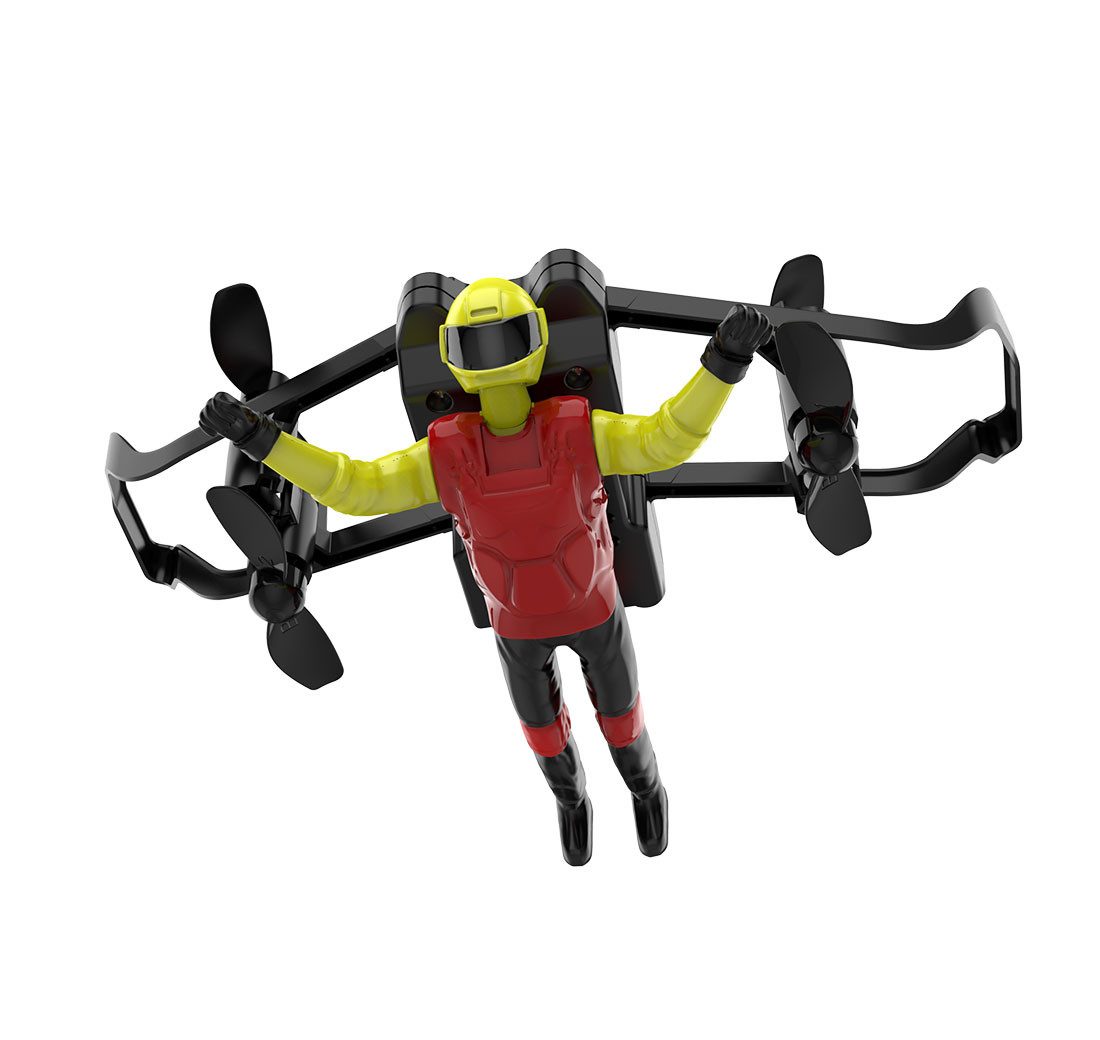 Torro Multikopter U65 Flying Man Spielzeug-Drohne